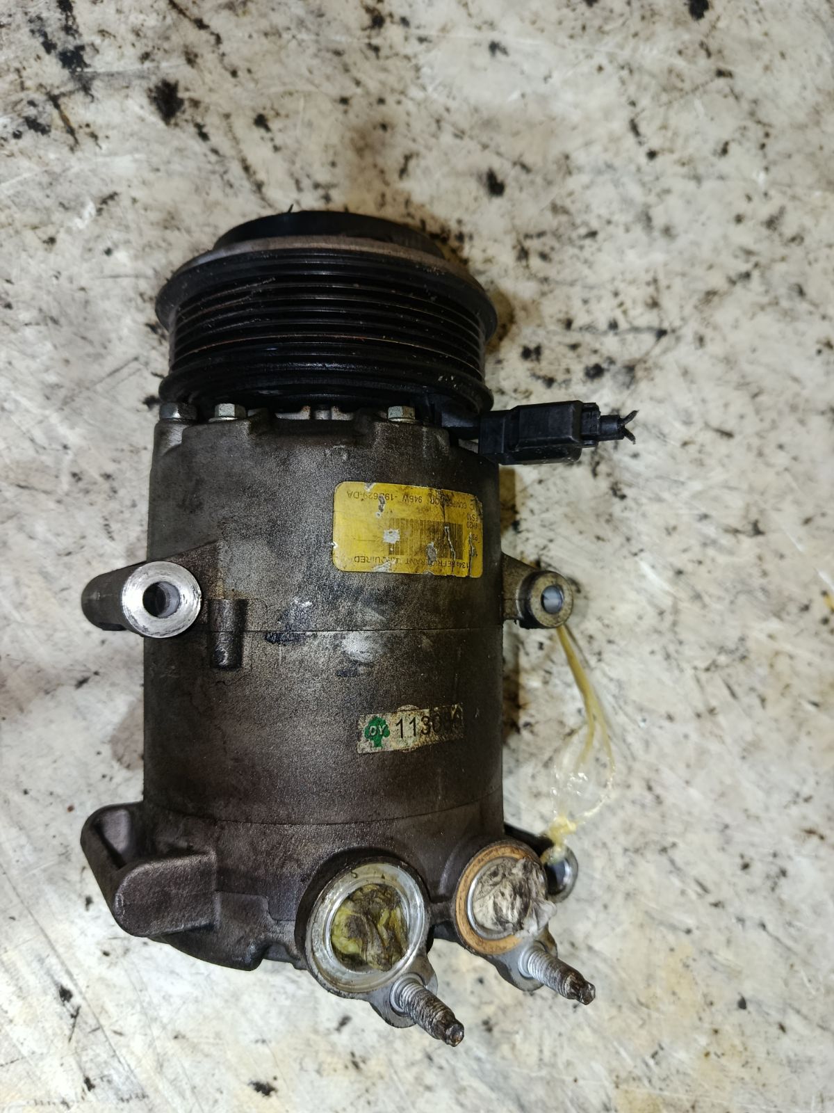 Компрессор кондиционера 94BW-19D629-DA на Volvo S60 FS B4164T Фото 2