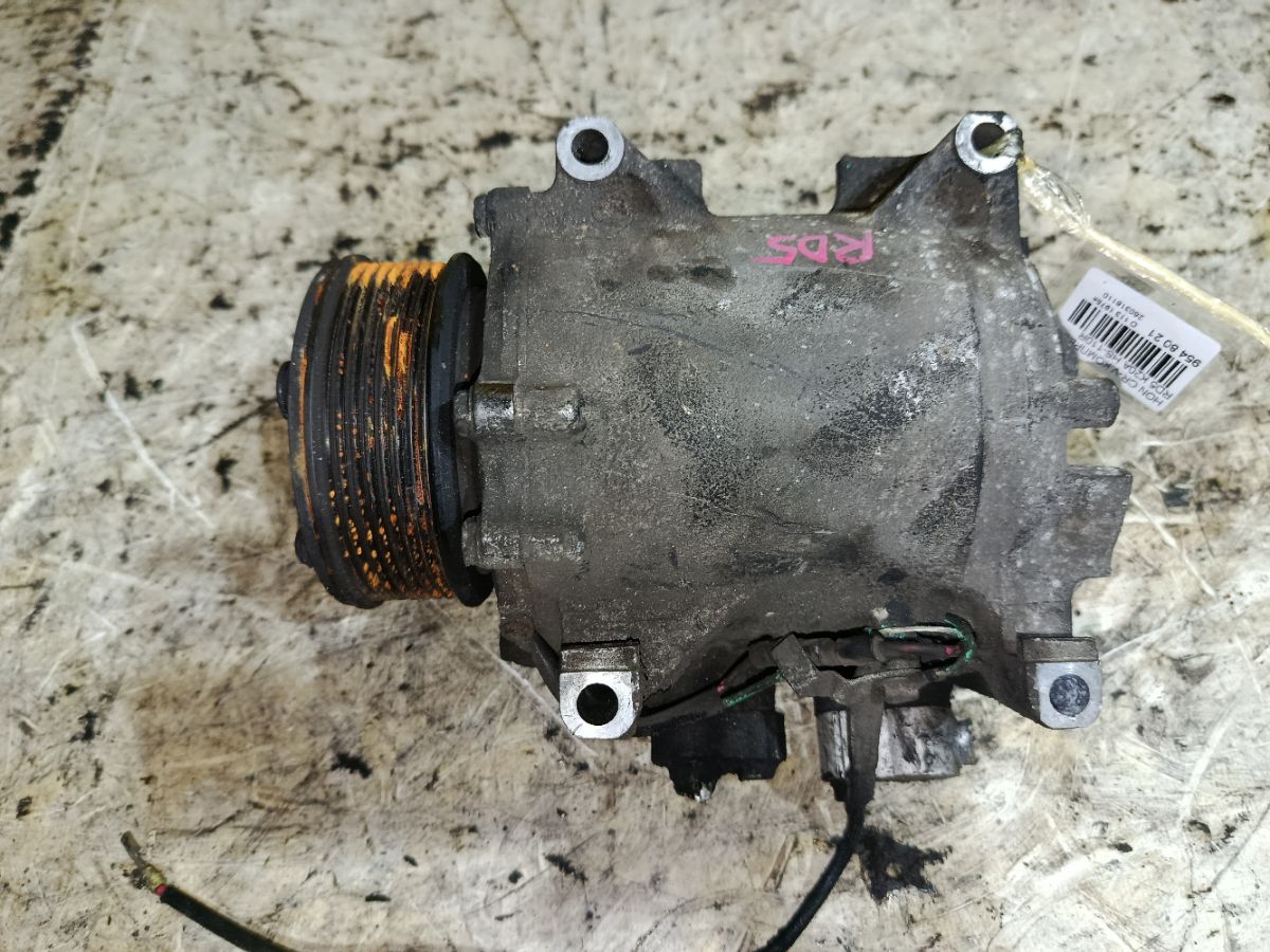 Компрессор кондиционера на Honda Cr-V RD5 K20A Фото 2