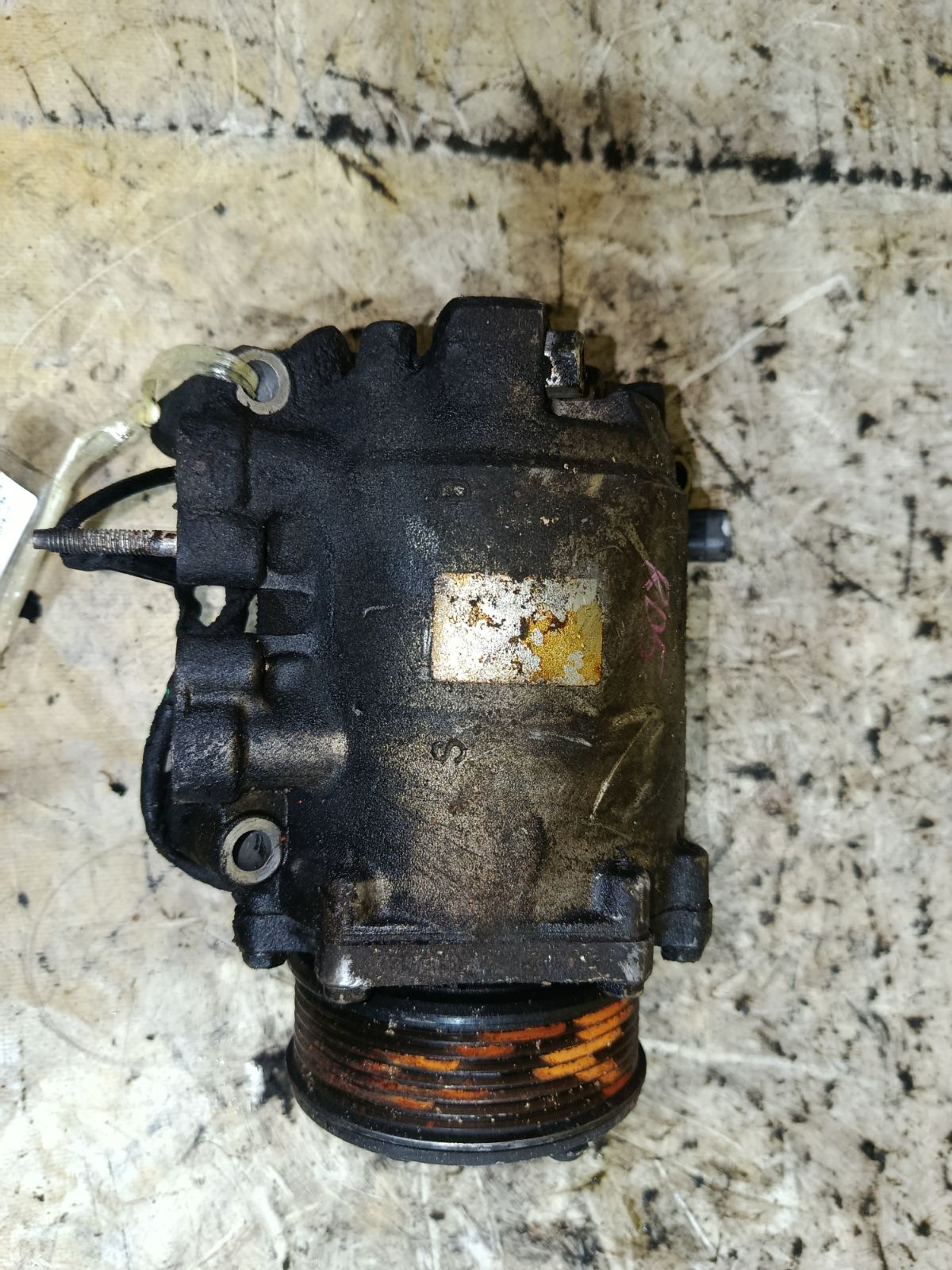 Компрессор кондиционера на Honda Cr-V RD5 K20A Фото 2