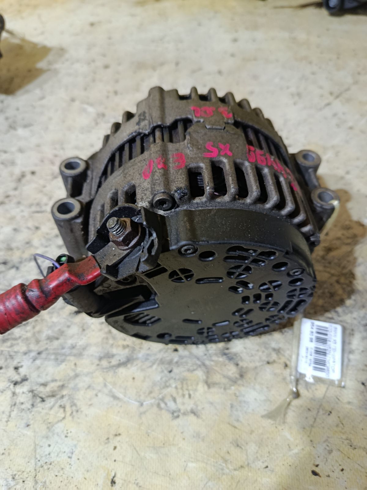 Генератор 756098507, 0121715018 на Bmw X5 E70-FE43 N52N Фото 2