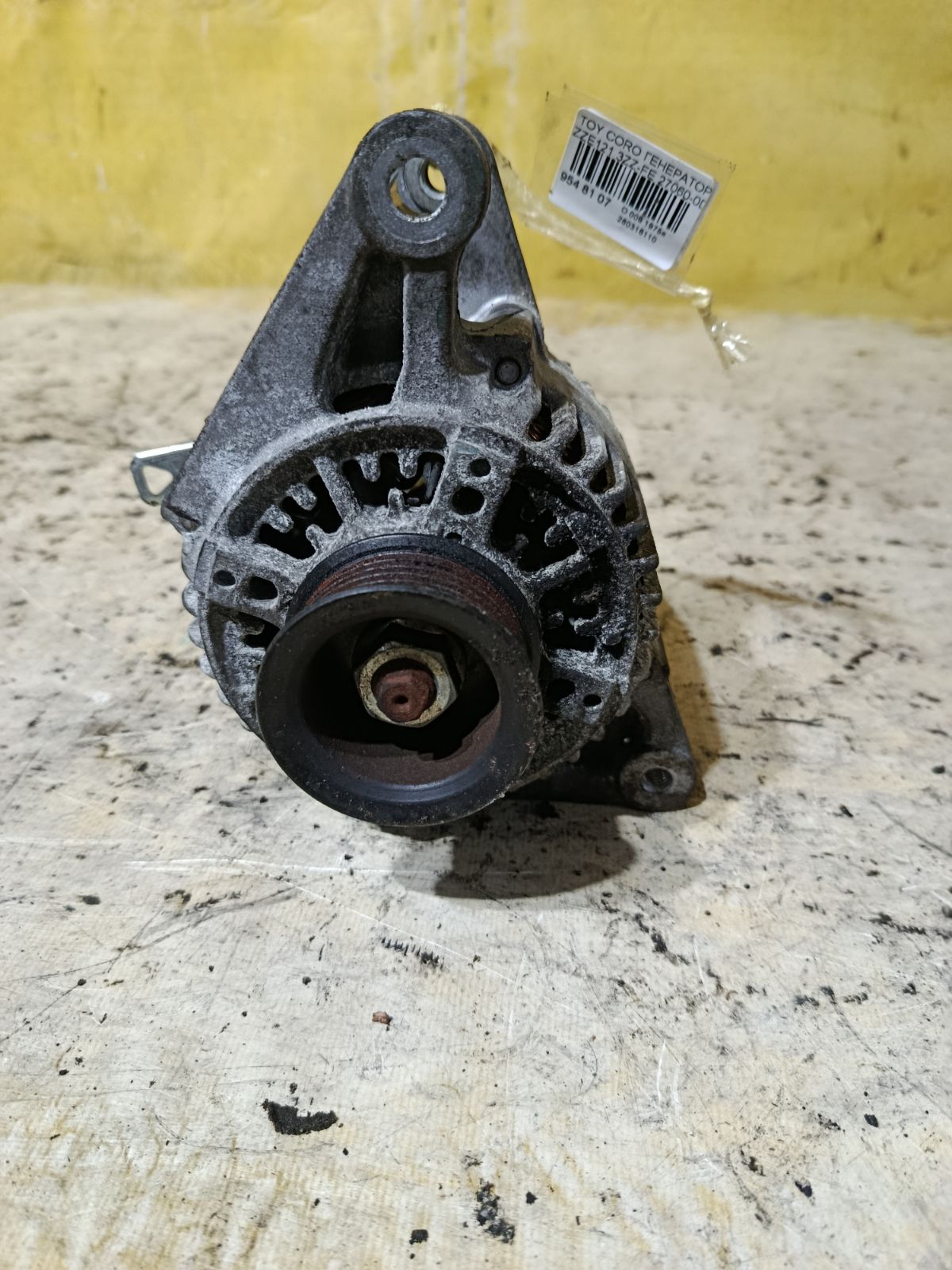 Генератор 27060-0D061, 102211-9160 на Toyota Corolla ZZE121 3ZZ-FE Фото 1