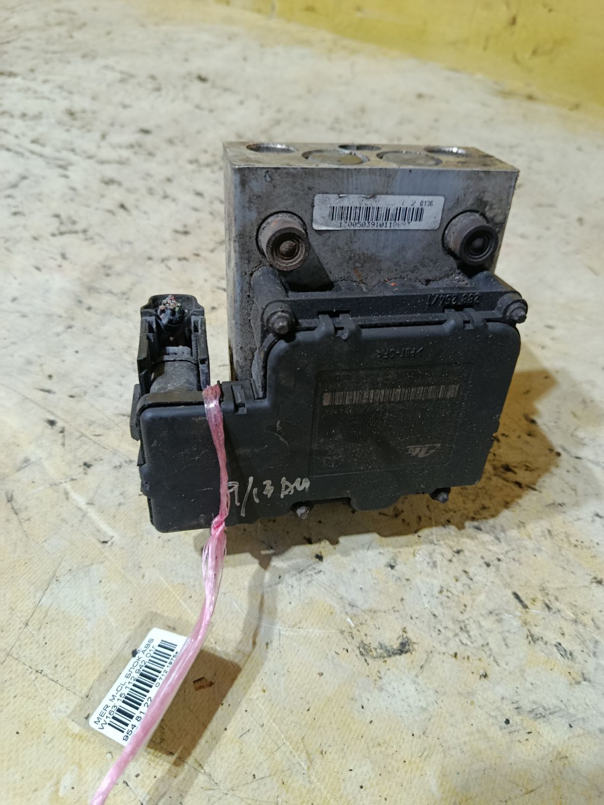 Блок ABS на Mercedes-Benz M-Class W163.154 112.942 Фото 2