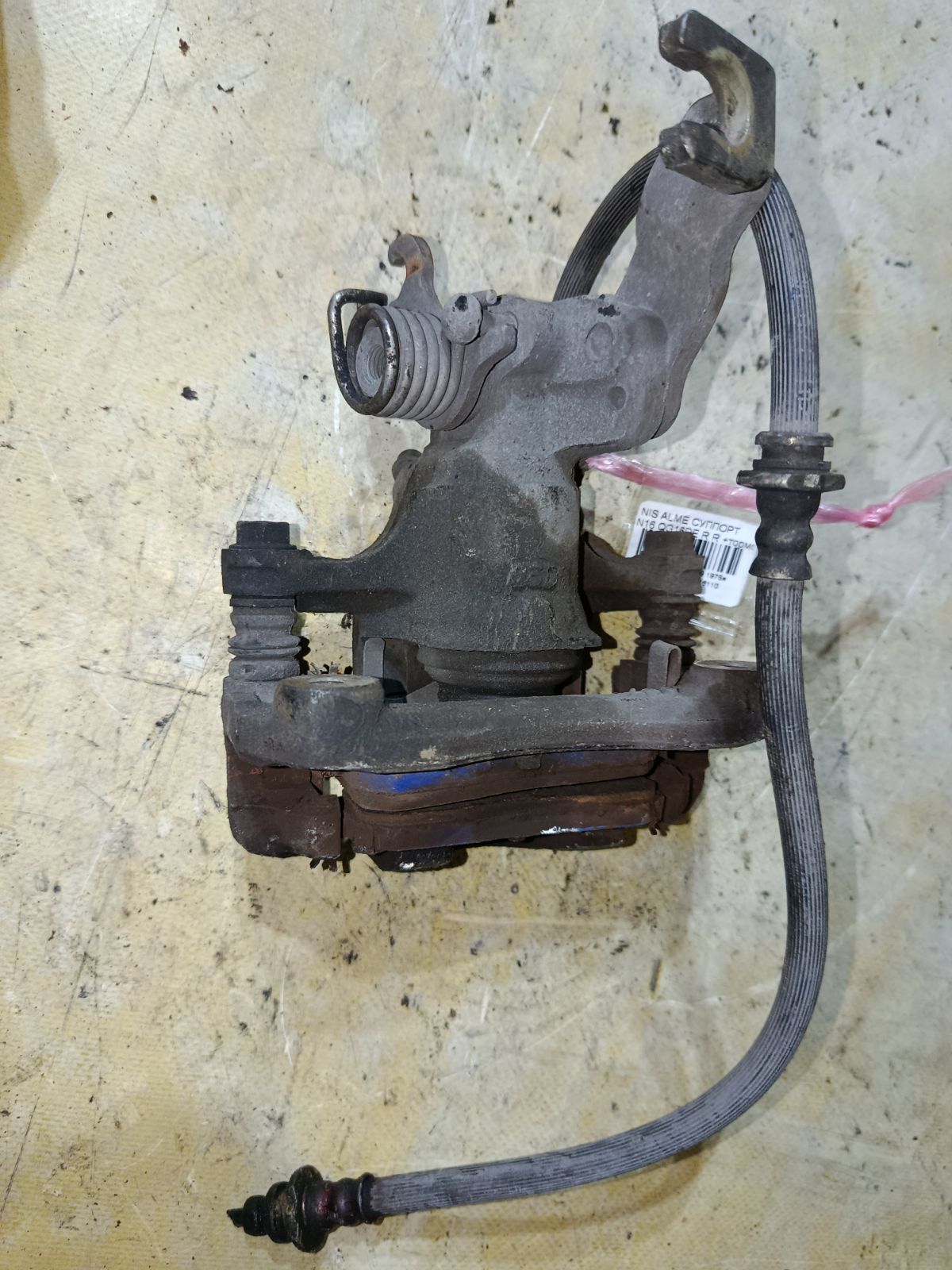 Суппорт на Nissan Almera N16 QG16DE Фото 2