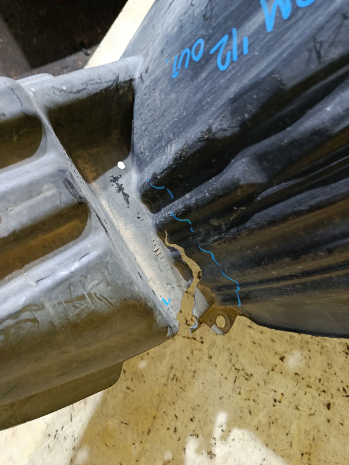 Подкрылок 59120AJ071 на Subaru Outback BRM FB25 Фото 3