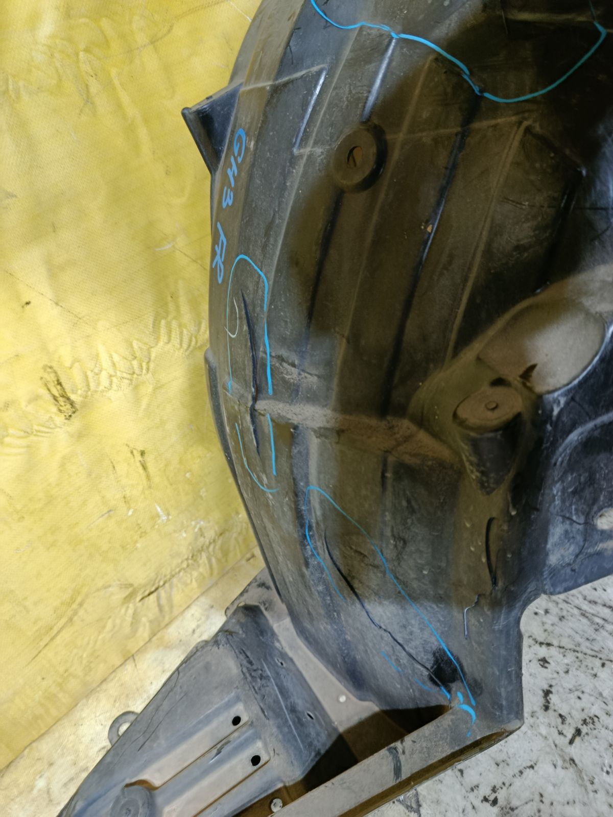 Подкрылок 59110FG000, 59110FG001, 59110FG002 на Subaru Impreza Wagon GH3 EL154 Фото 4