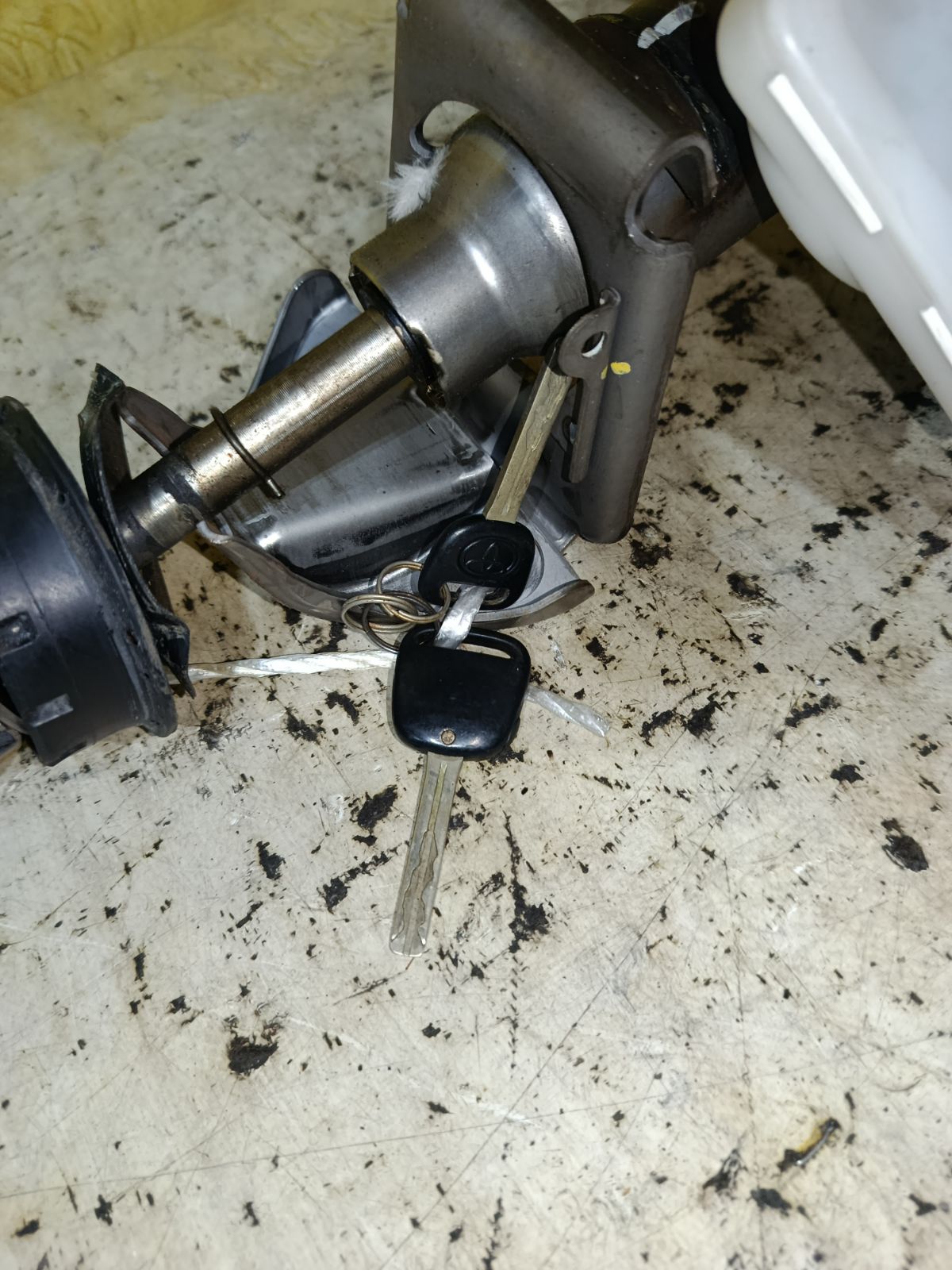 Рулевая колонка на Toyota Crown JZS153 Фото 3