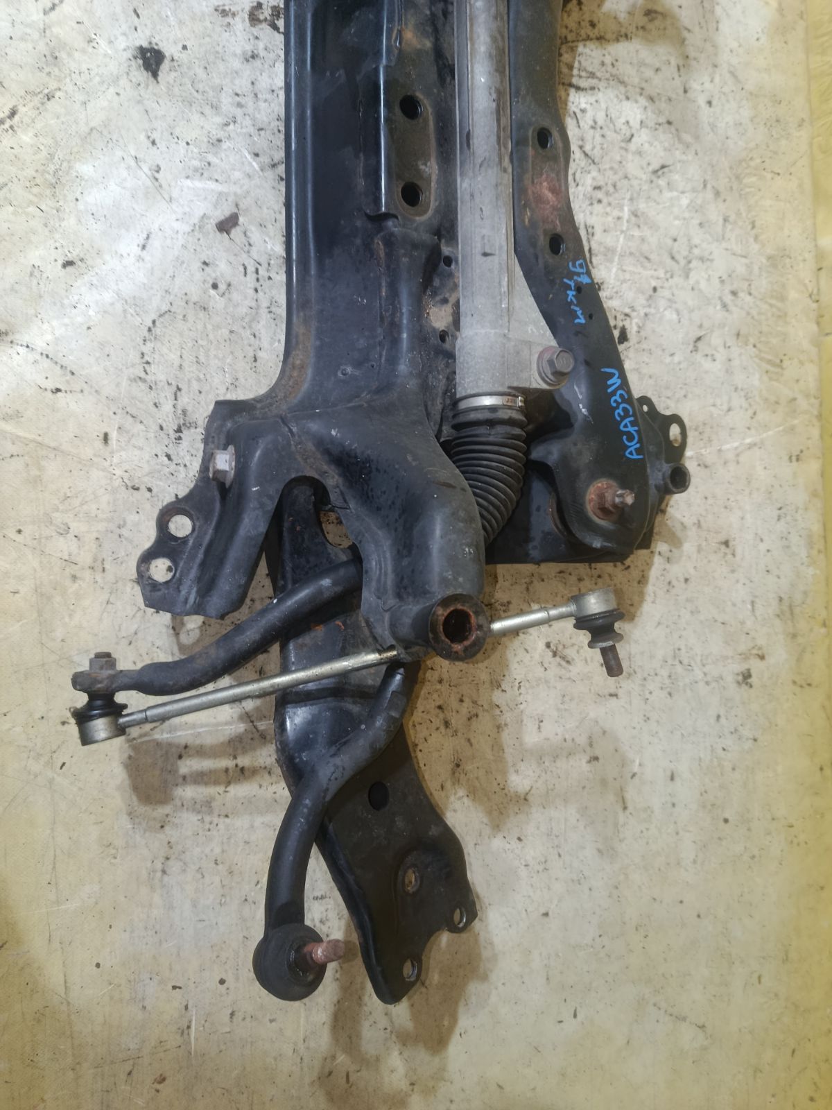 Рулевая рейка на Toyota Vanguard ACA33W 2AZ-FE Фото 3