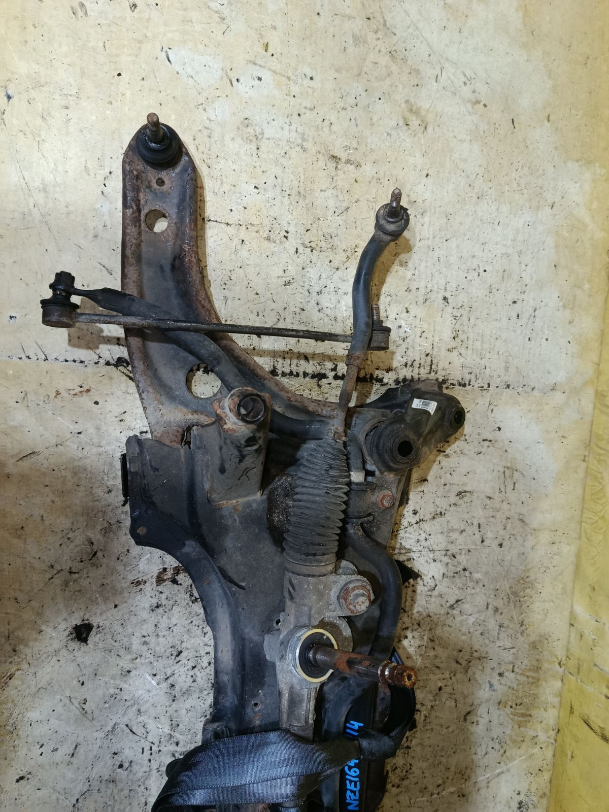 Рулевая рейка на Toyota Corolla Fielder NZE164G 1NZ-FE Фото 2