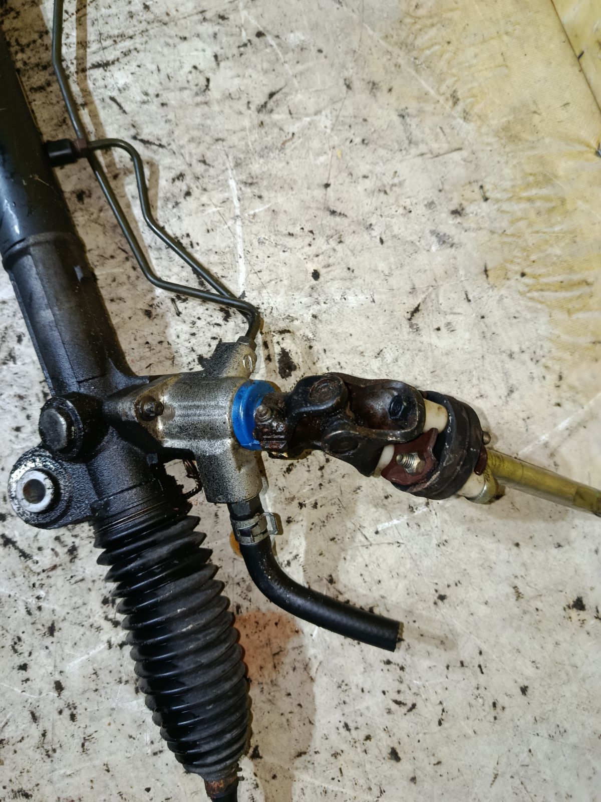 Рулевая рейка на Nissan X-Trail NT30 QR20DE Фото 3