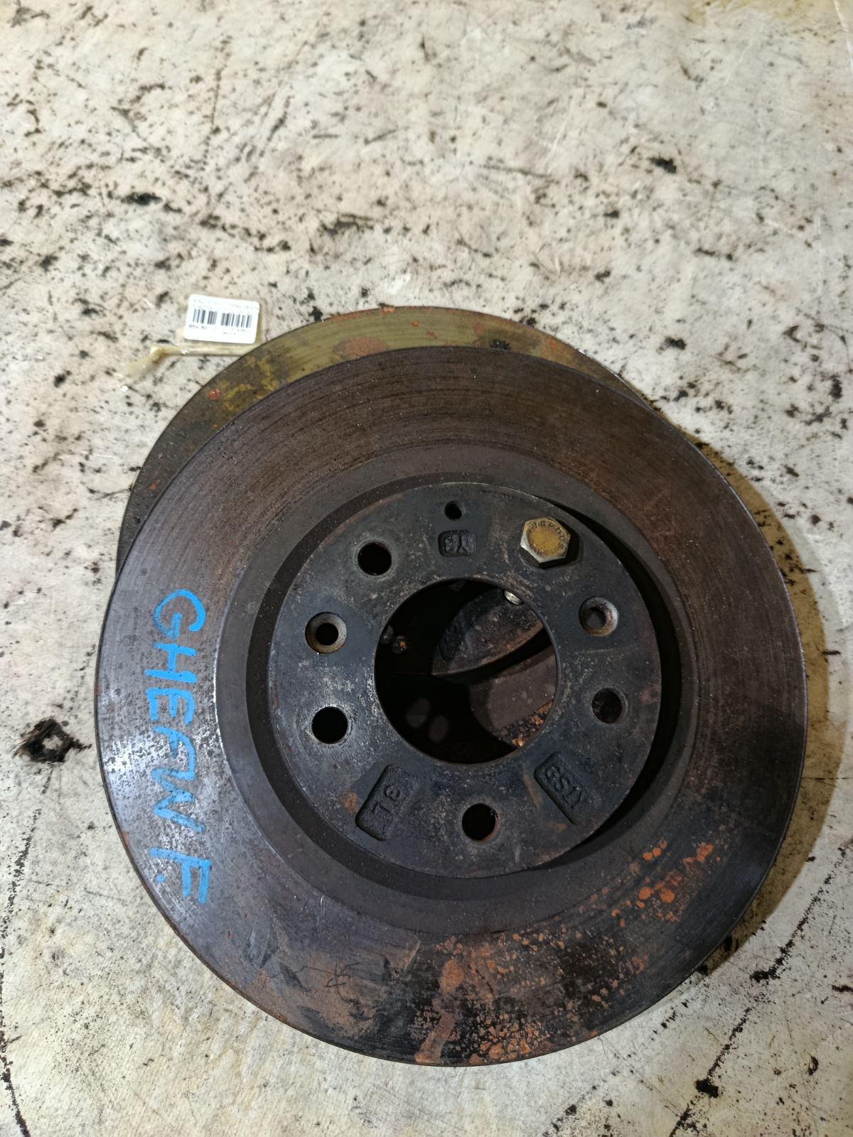 Тормозной диск на Mazda Atenza GHEFW LF Фото 1