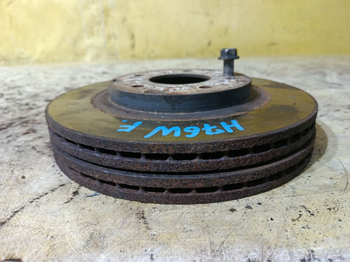 Тормозной диск MR334996, RN1256 на Mitsubishi Pajero Io H76W 4G93 Фото 3