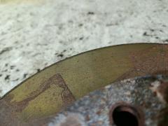 Тормозной диск на Nissan X-Trail NT30 QR20DE Фото 2