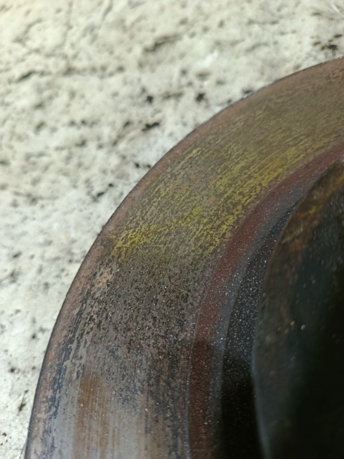 Тормозной диск 43512-52130 на Toyota Corolla Fielder NZE144G 1NZ-FE Фото 2