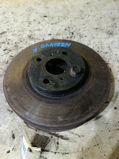 Тормозной диск на Toyota Corolla Fielder NZE144G 1NZ-FE 43512-52130, Переднее расположение