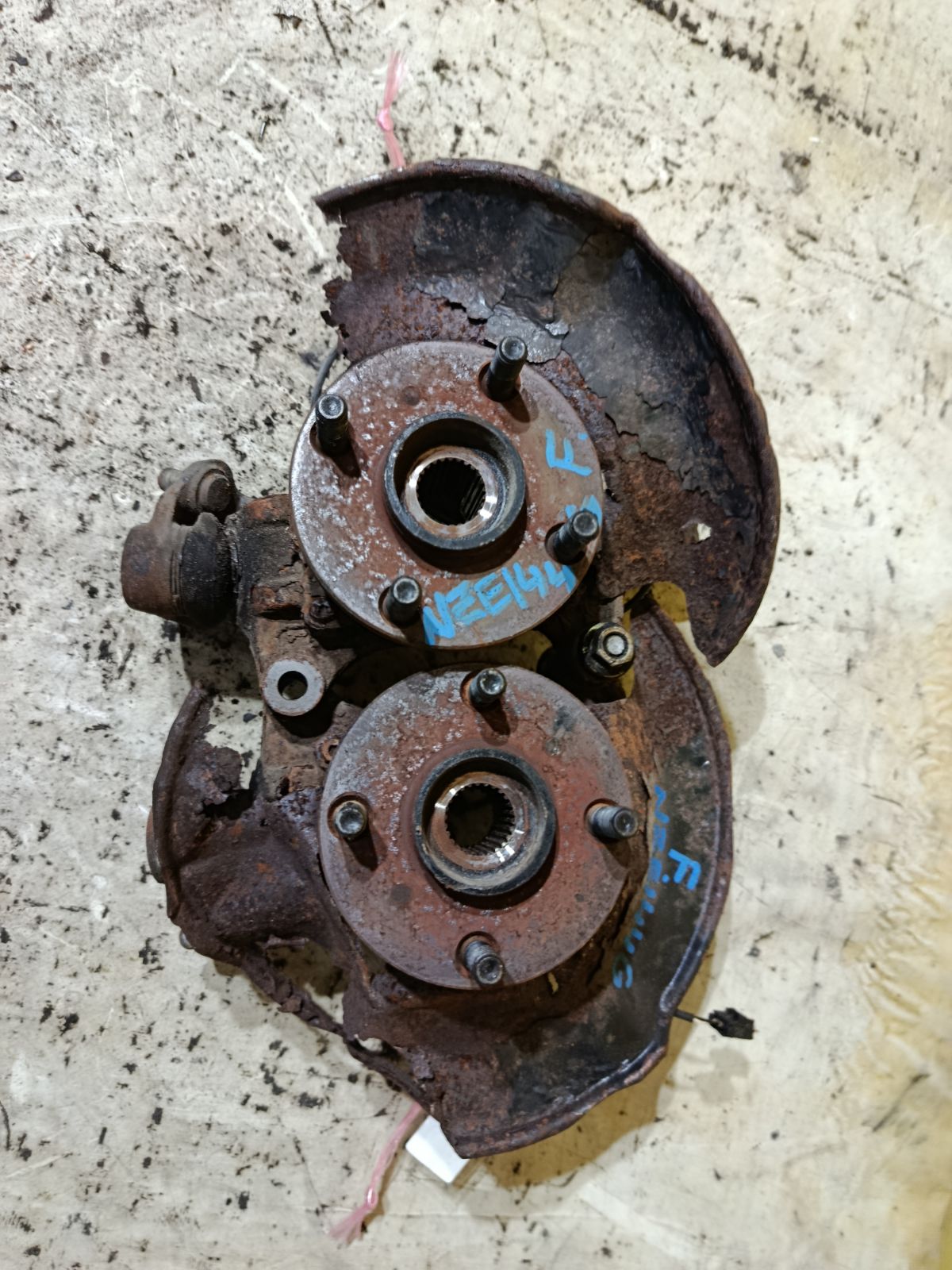 Ступица на Toyota Corolla Fielder NZE144G 1NZ-FE Фото 6