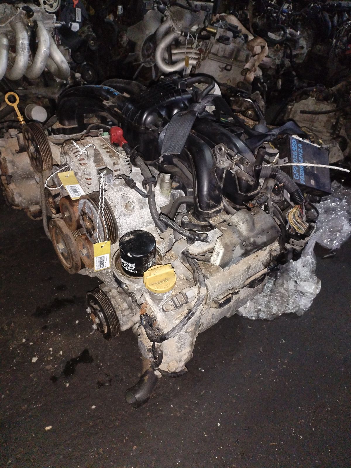 Двигатель на Subaru Impreza GP7 FB20 Фото 2