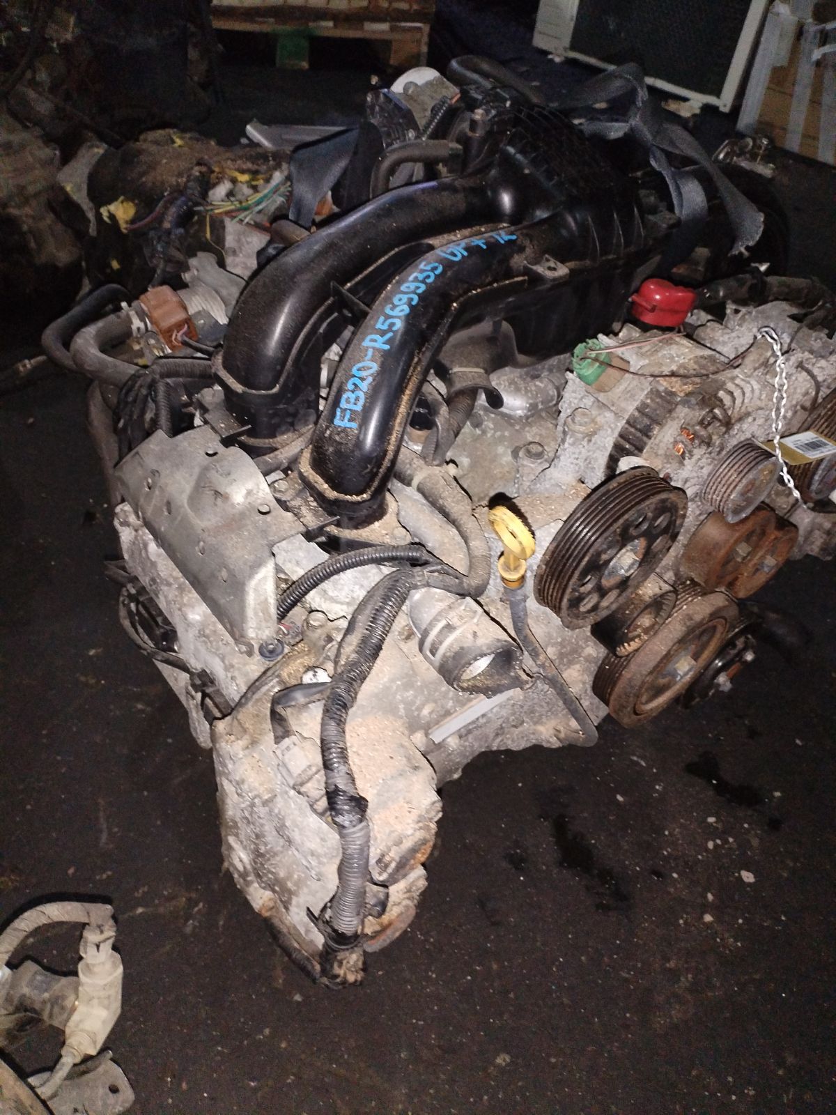 Двигатель на Subaru Impreza GP7 FB20 Фото 3