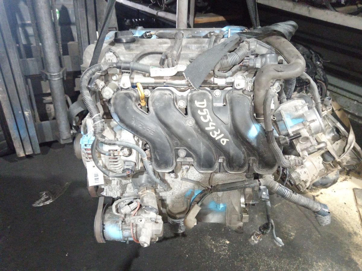 Двигатель на Toyota Corolla Fielder NZE144G 1NZ-FE Фото 6