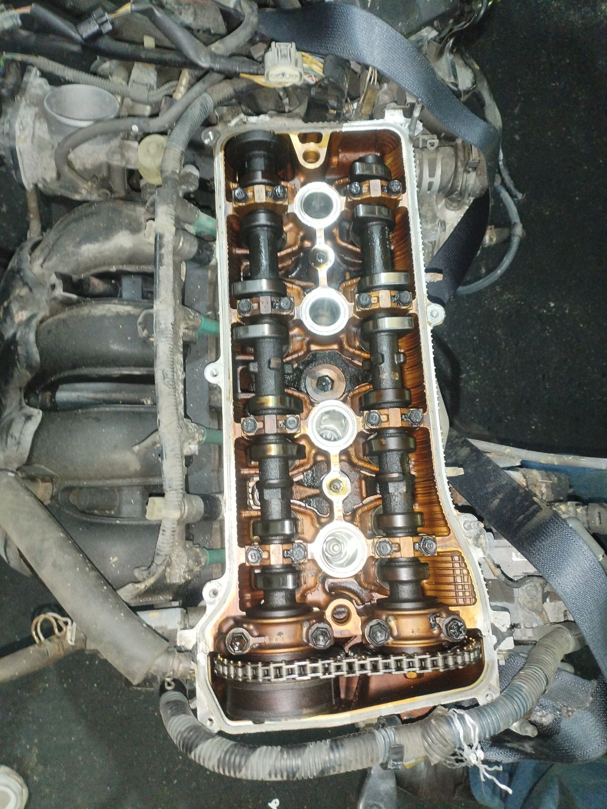 Двигатель на Toyota Vanguard ACA33W 2AZ-FE Фото 1