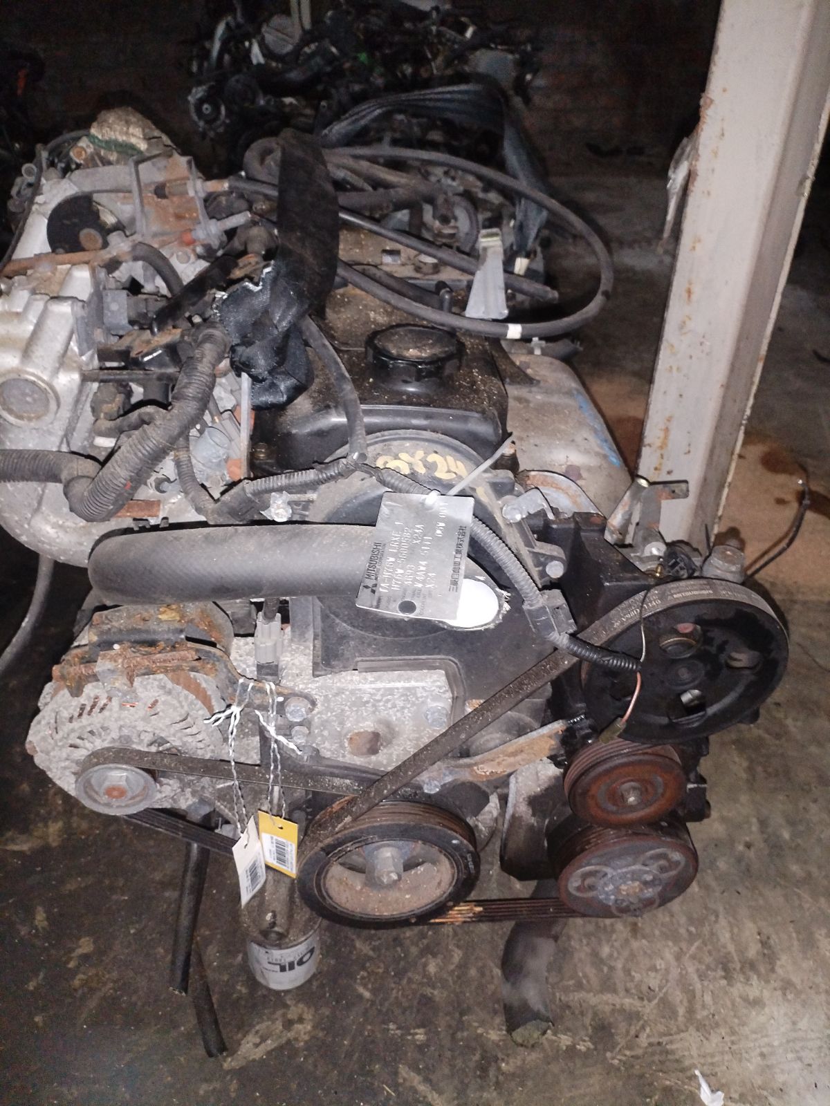 Двигатель на Mitsubishi Pajero Io H76W 4G93 Фото 1