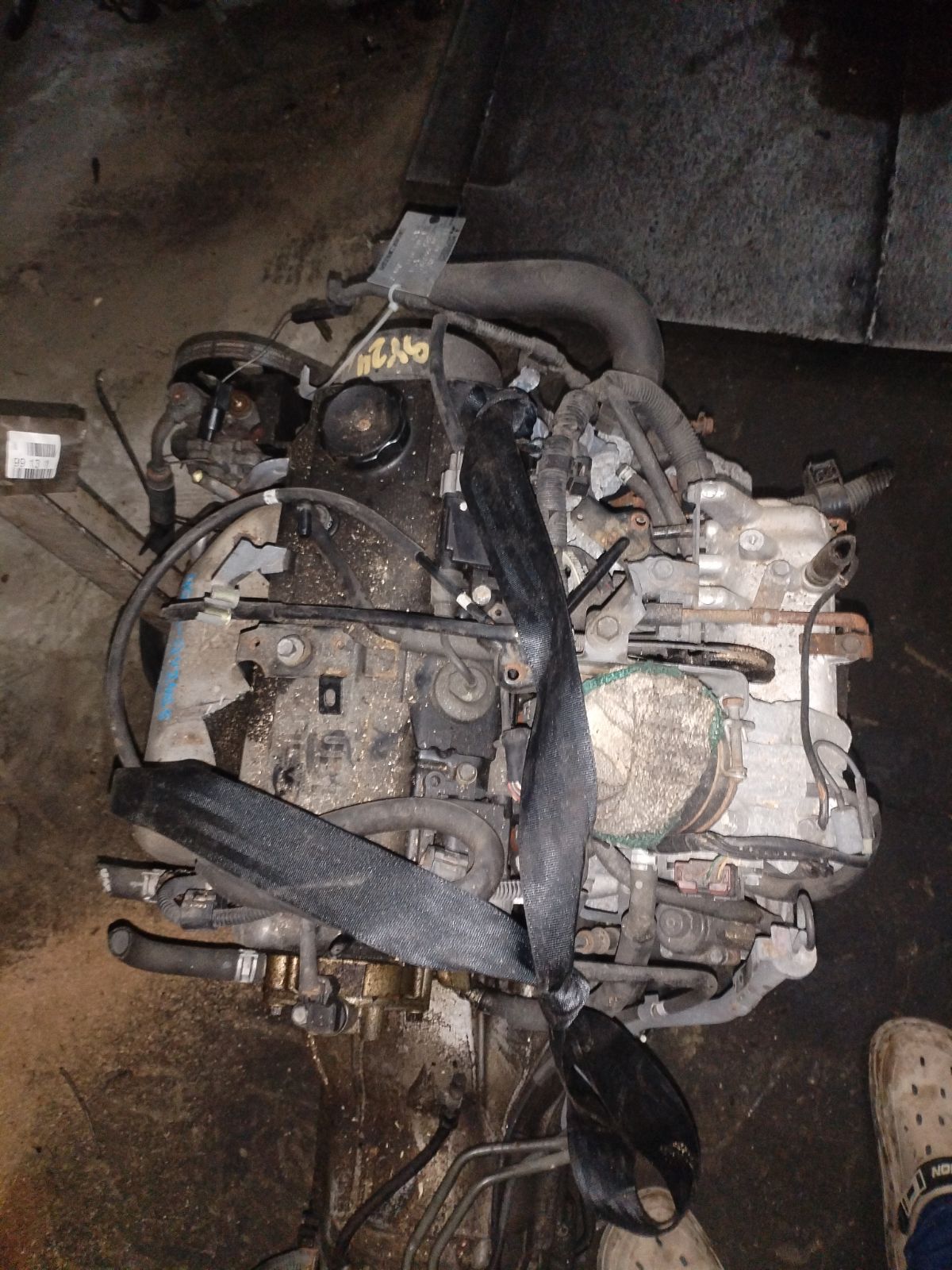 Двигатель на Mitsubishi Pajero Io H76W 4G93 Фото 2