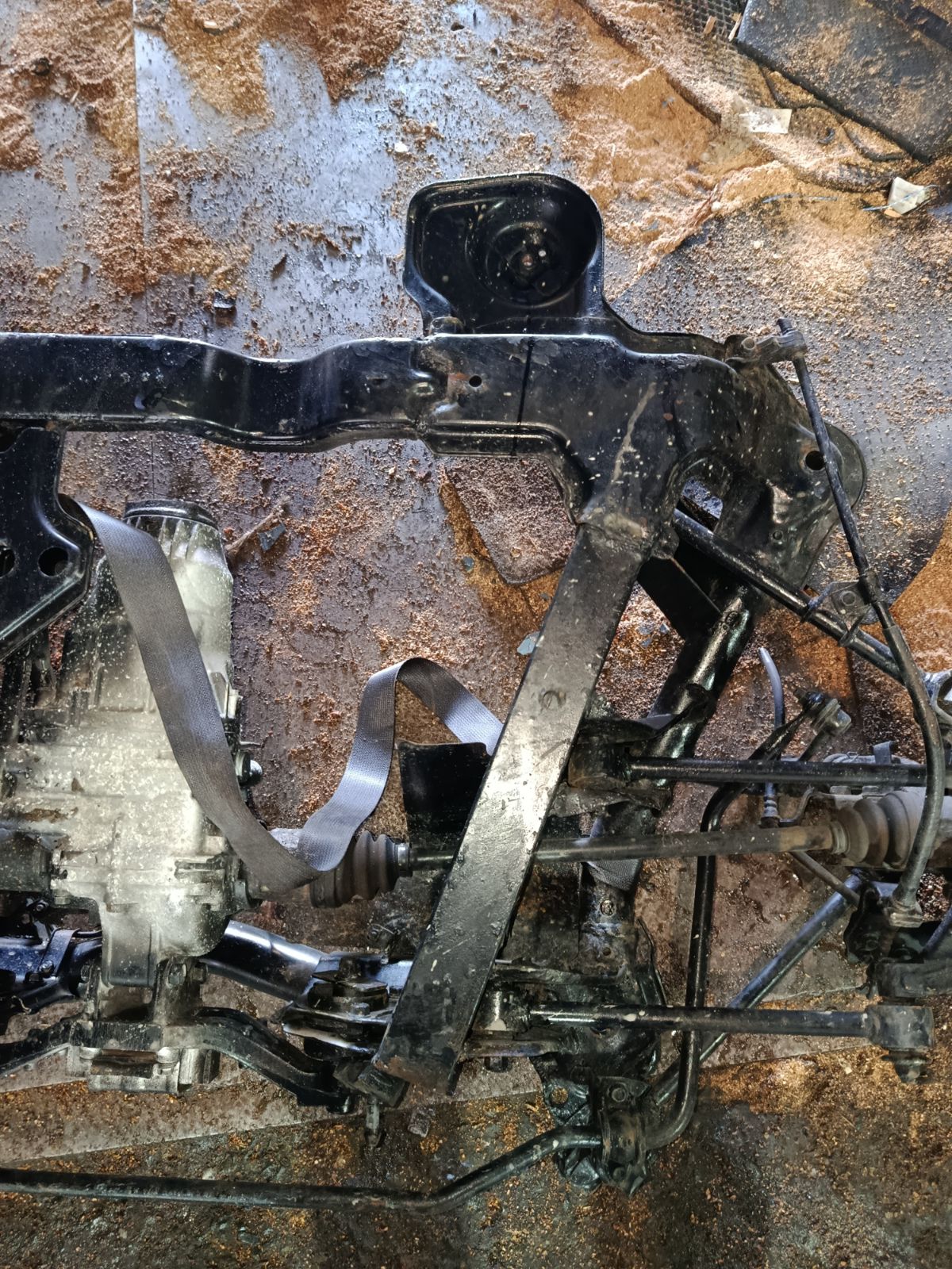 Балка подвески на Honda Accord CL8 K20A Фото 3