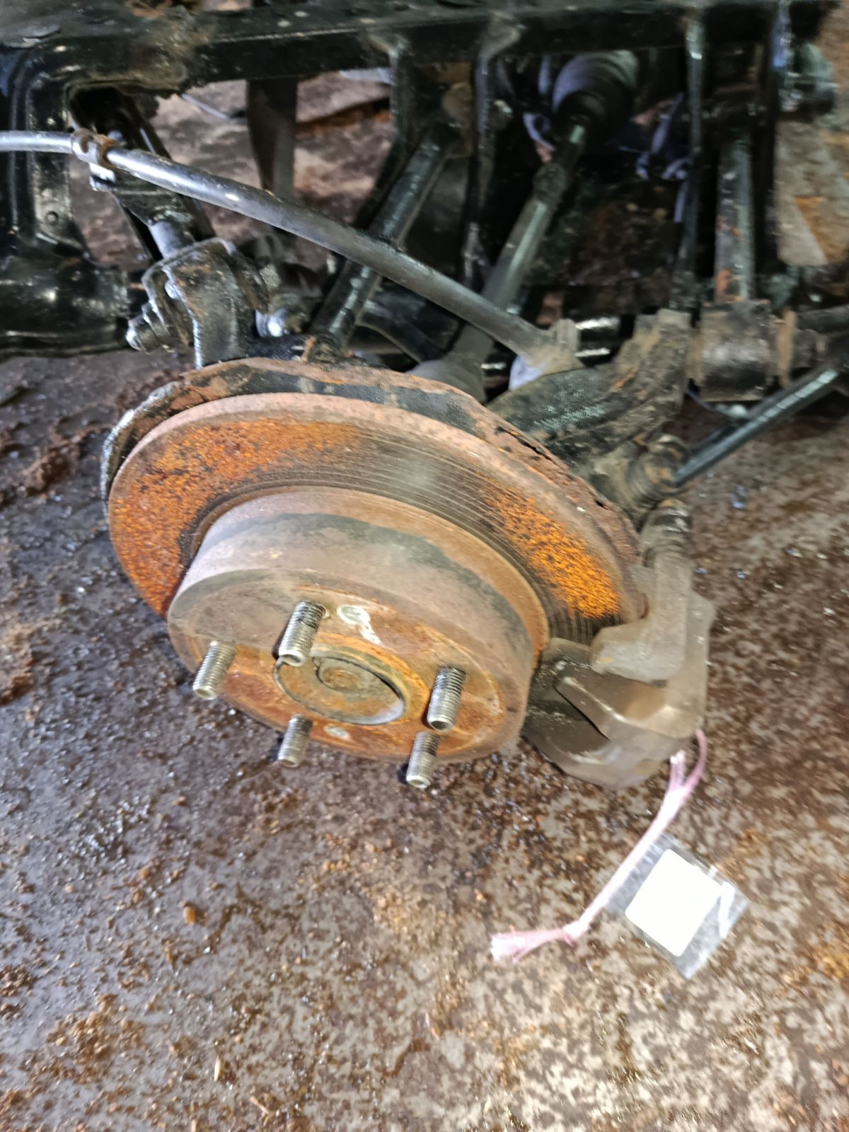 Балка подвески на Honda Accord CL8 K20A Фото 7