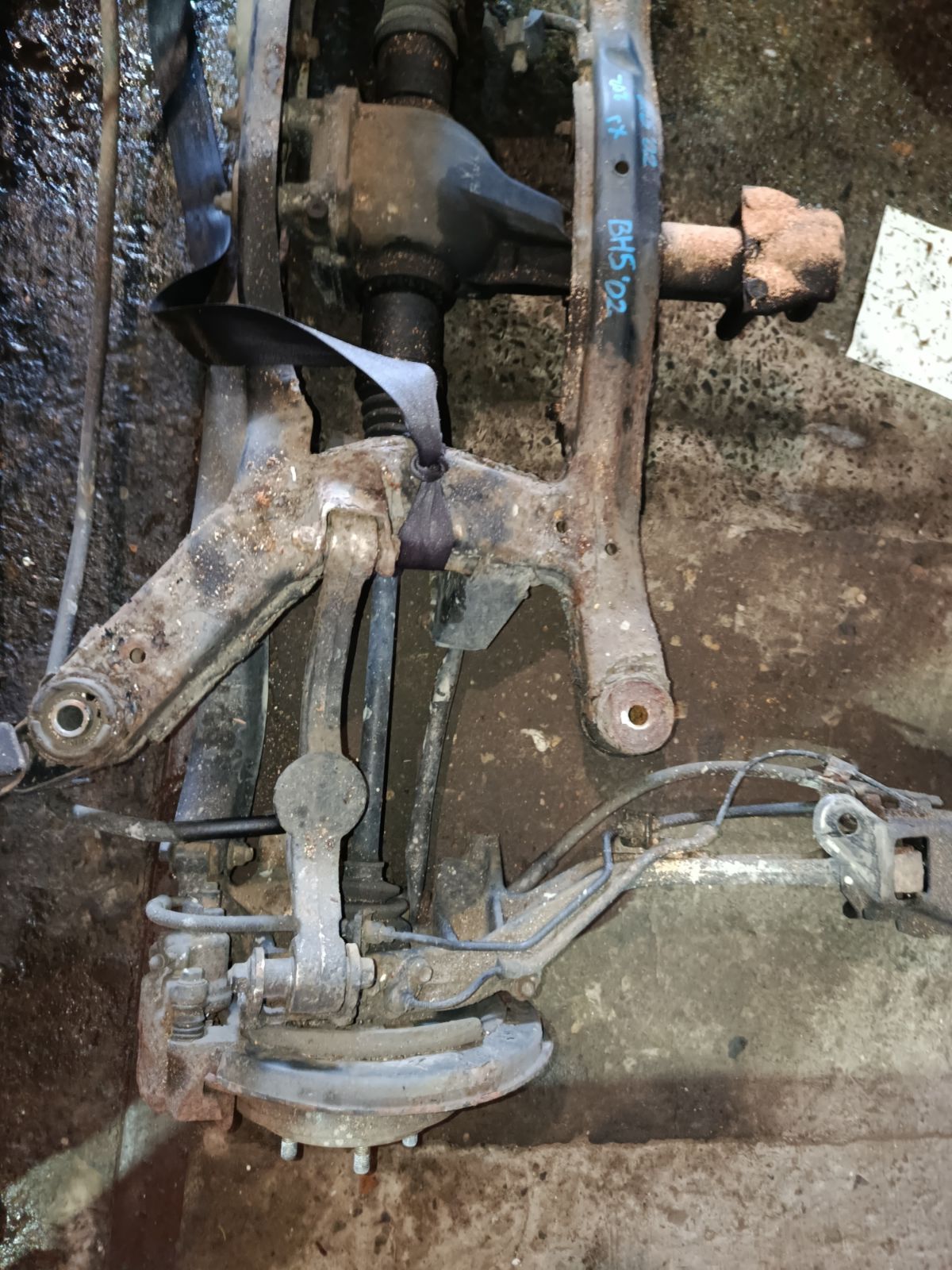 Балка подвески на Subaru Legacy Wagon BH5 EJ202 Фото 2