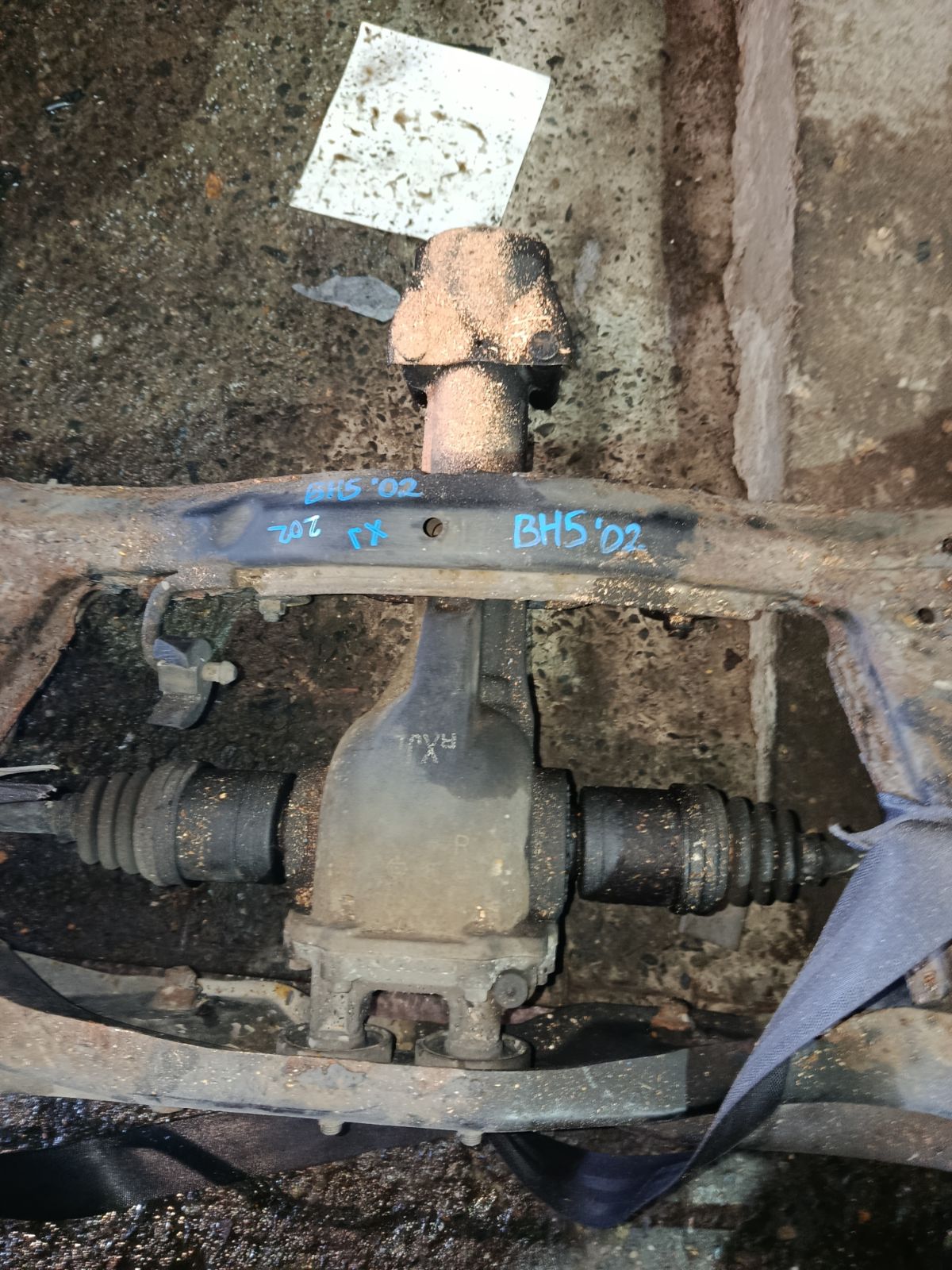 Балка подвески на Subaru Legacy Wagon BH5 EJ202 Фото 6