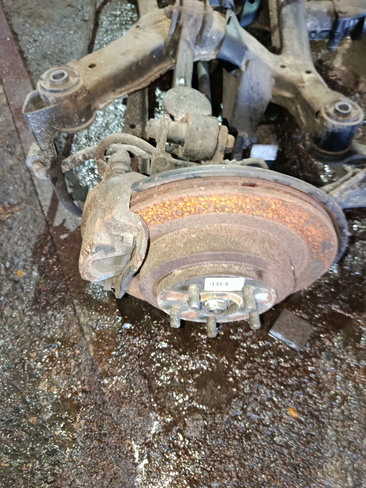 Балка подвески на Subaru Legacy Wagon BH5 EJ206 Фото 9