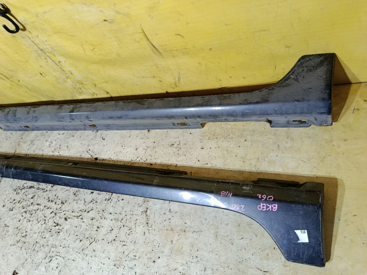 Порог кузова пластиковый ( обвес ) на Mazda Axela BKEP Фото 1