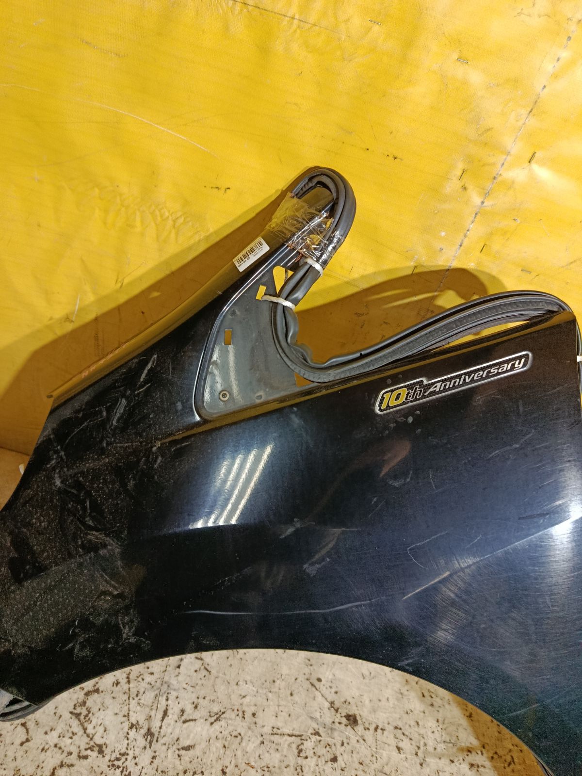 Крыло переднее 60261-TF0-000ZZ, 60261TF0000ZZ, HD10118AL, HD10118ALJ, HD75101602L00, L02747, PHD10118AL, STHD760162 на Honda Fit GE6 Фото 3