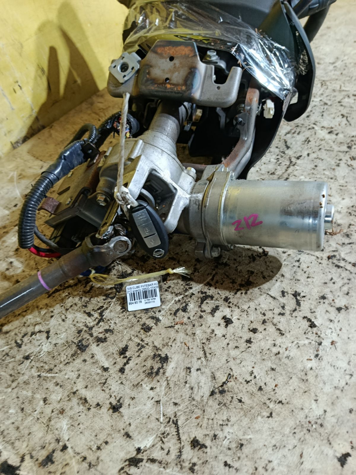 Рулевая колонка на Nissan Cube Z12 Фото 3