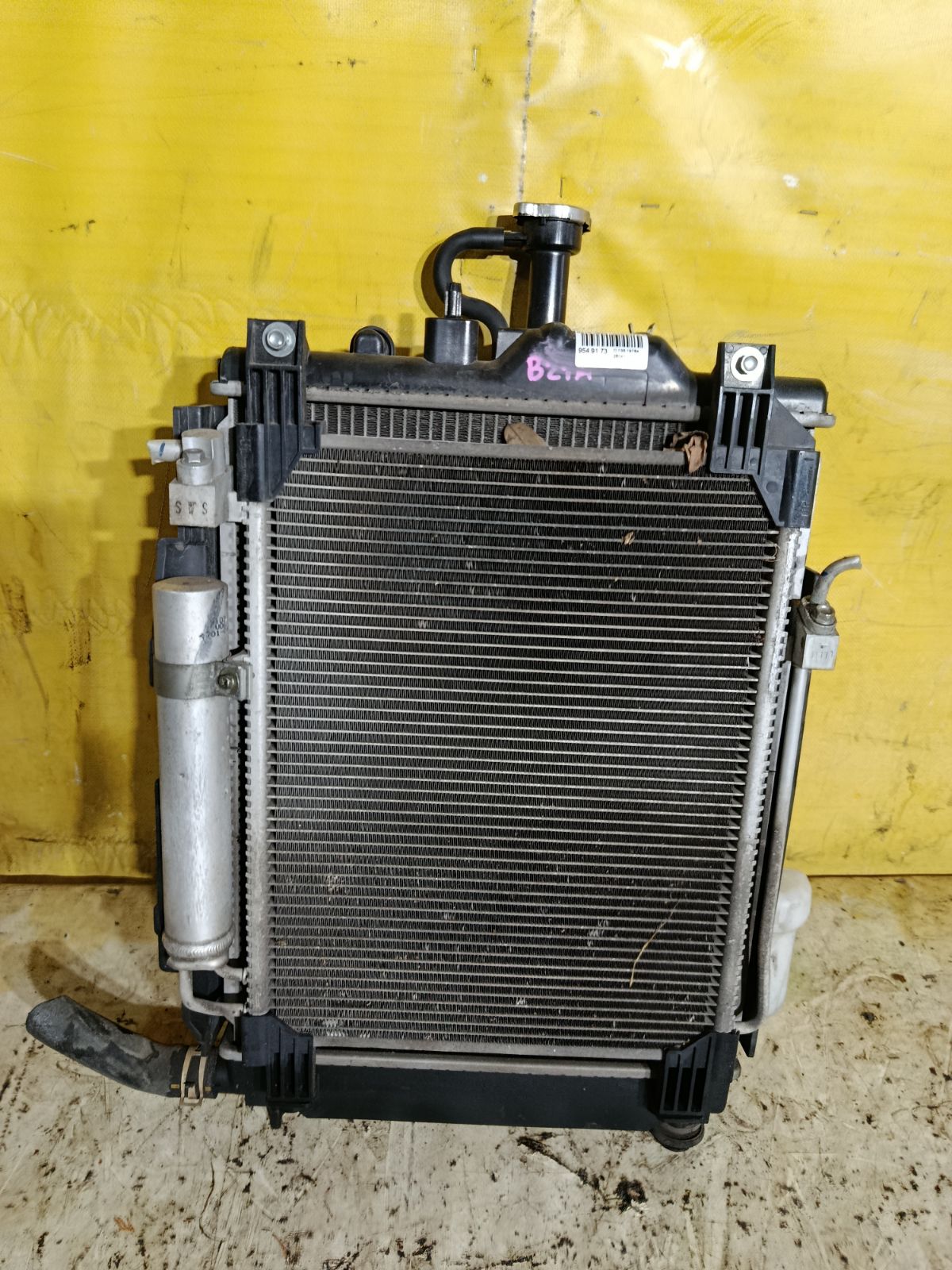 Радиатор ДВС на Nissan Dayz Roox B21A 3B20 Фото 1