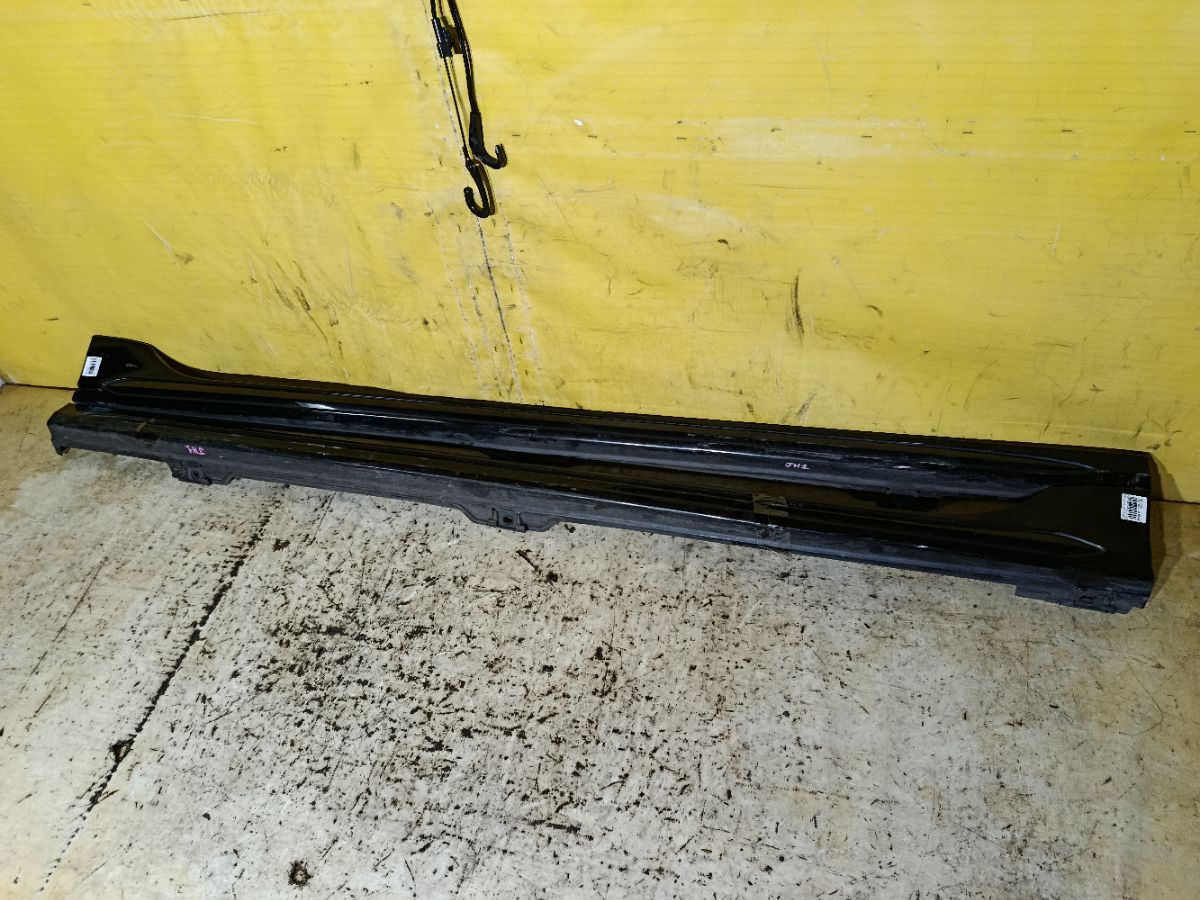 Порог кузова пластиковый ( обвес ) на Honda N-Wgn JH1 Фото 1