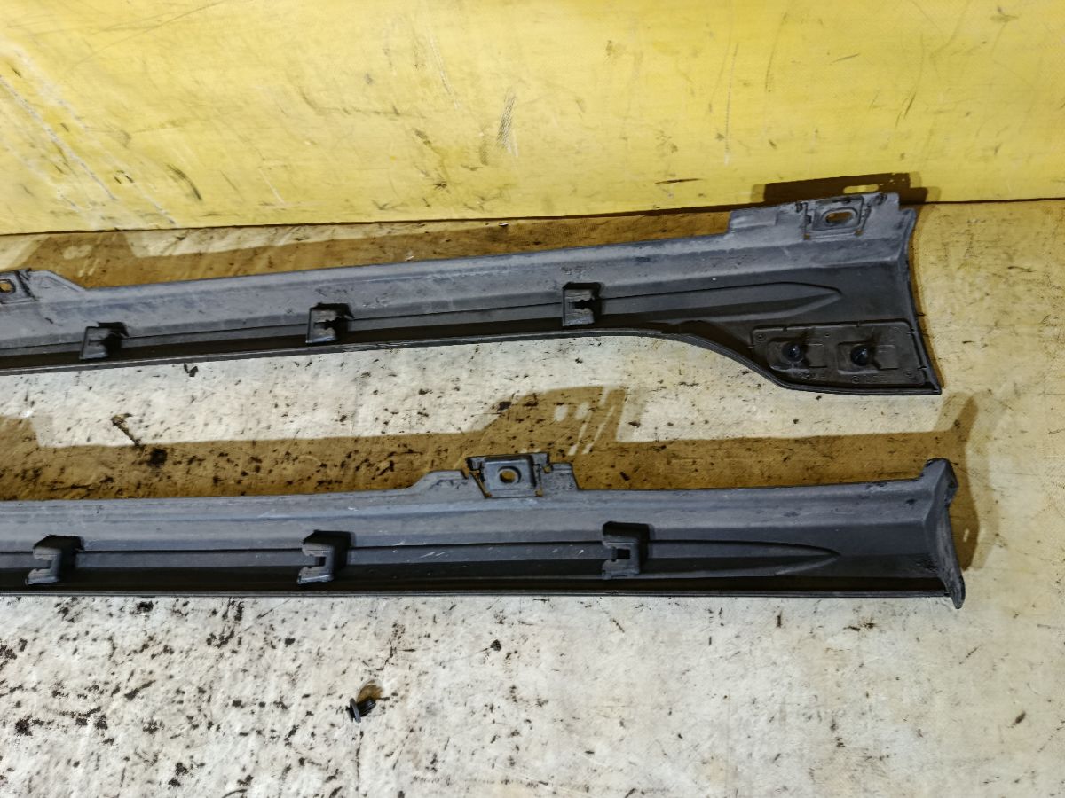 Порог кузова пластиковый ( обвес ) на Honda N-Wgn JH1 Фото 8