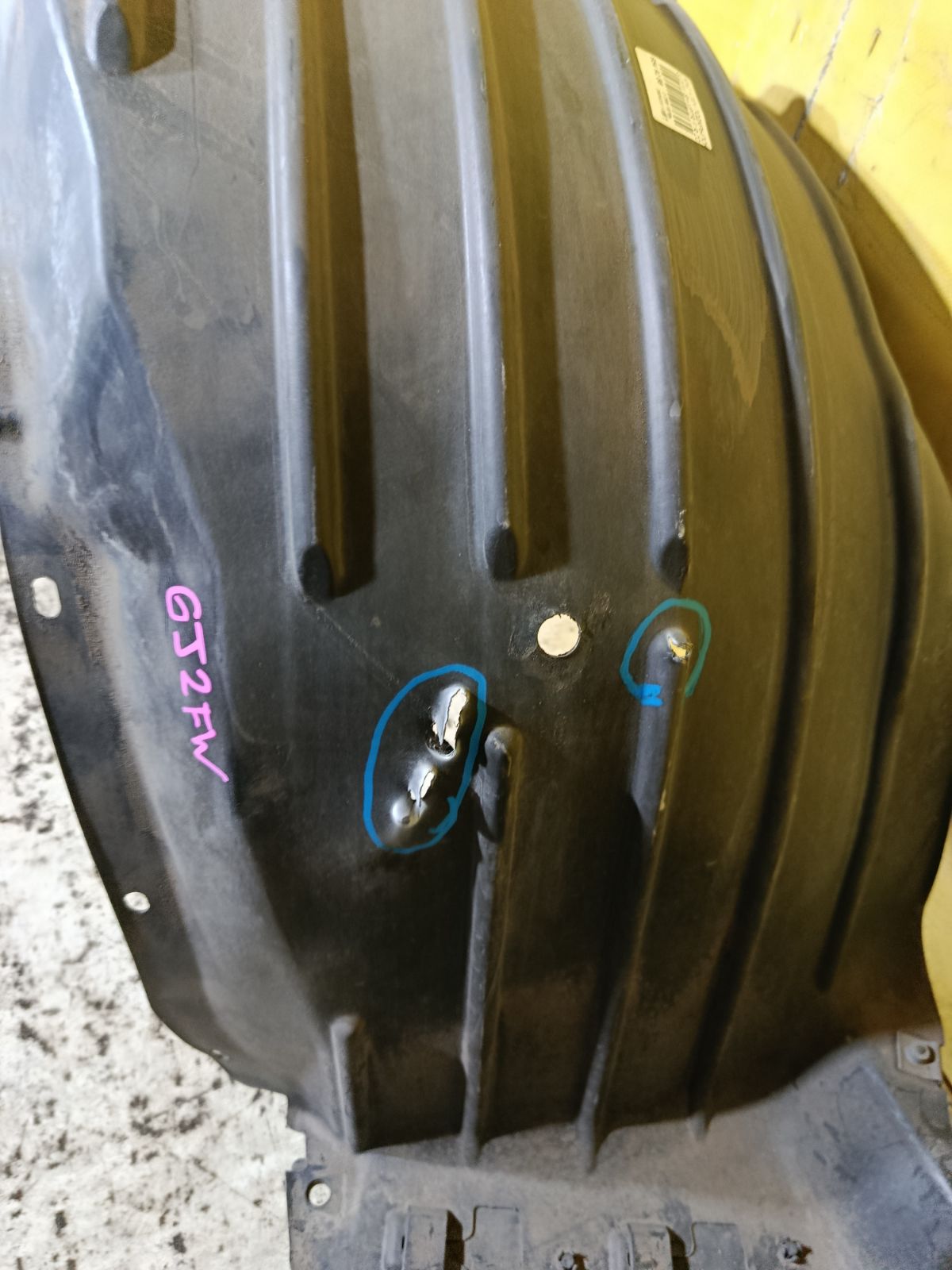 Подкрылок на Mazda Atenza GJ2FW SH-VPTR Фото 3