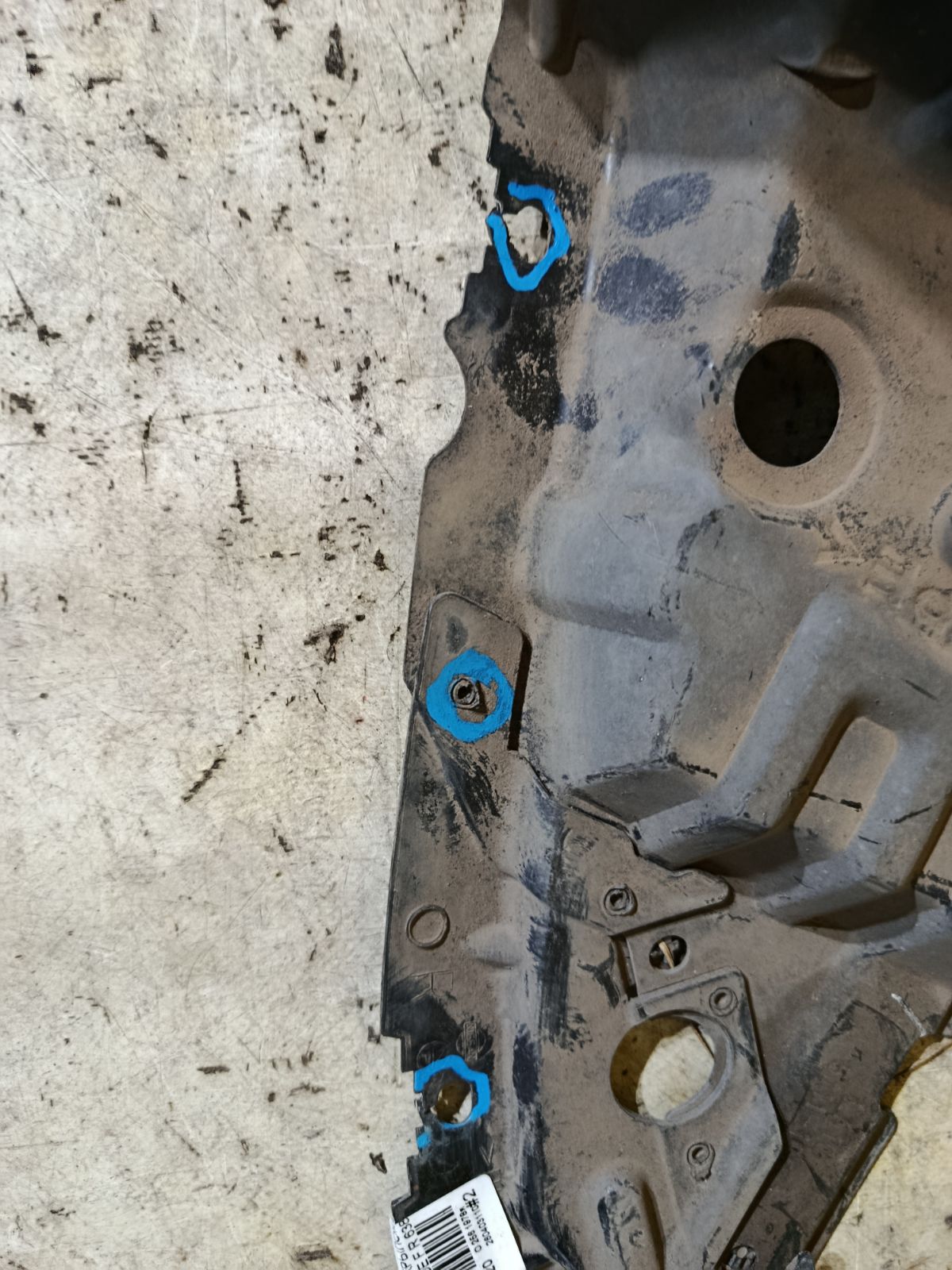 Подкрылок 63840-WE000 на Nissan Wingroad WFY11 QG15DE Фото 3