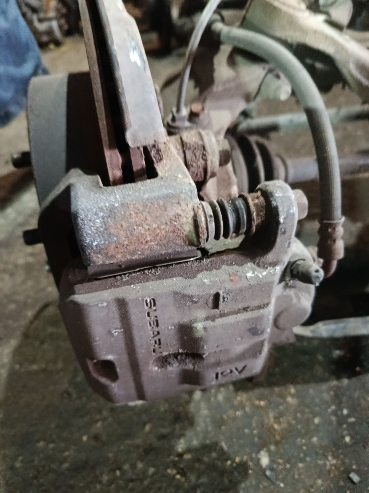 Балка подвески на Subaru Legacy BM9 EJ255 Фото 9