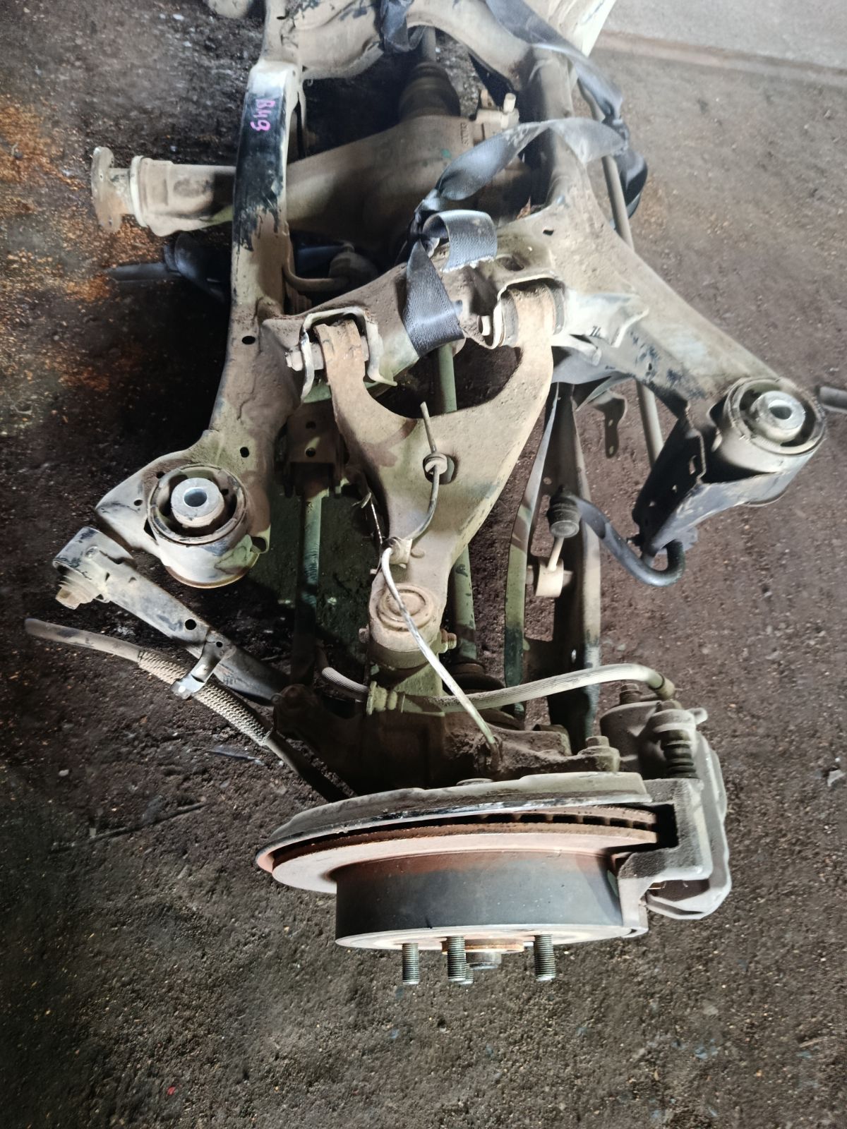 Балка подвески на Subaru Legacy BM9 EJ255 Фото 2