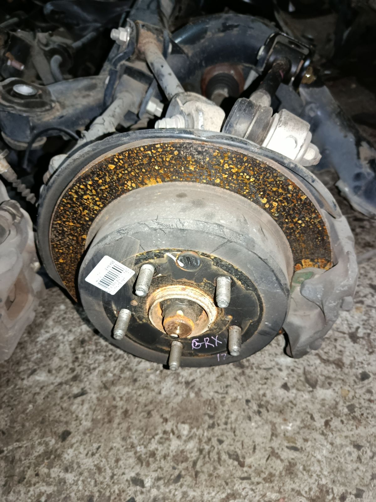 Балка подвески на Toyota Mark X GRX120 4GR-FSE Фото 7