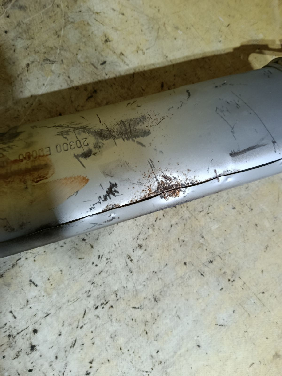 Глушитель на Nissan Tiida Latio SC11 HR15DE Фото 6