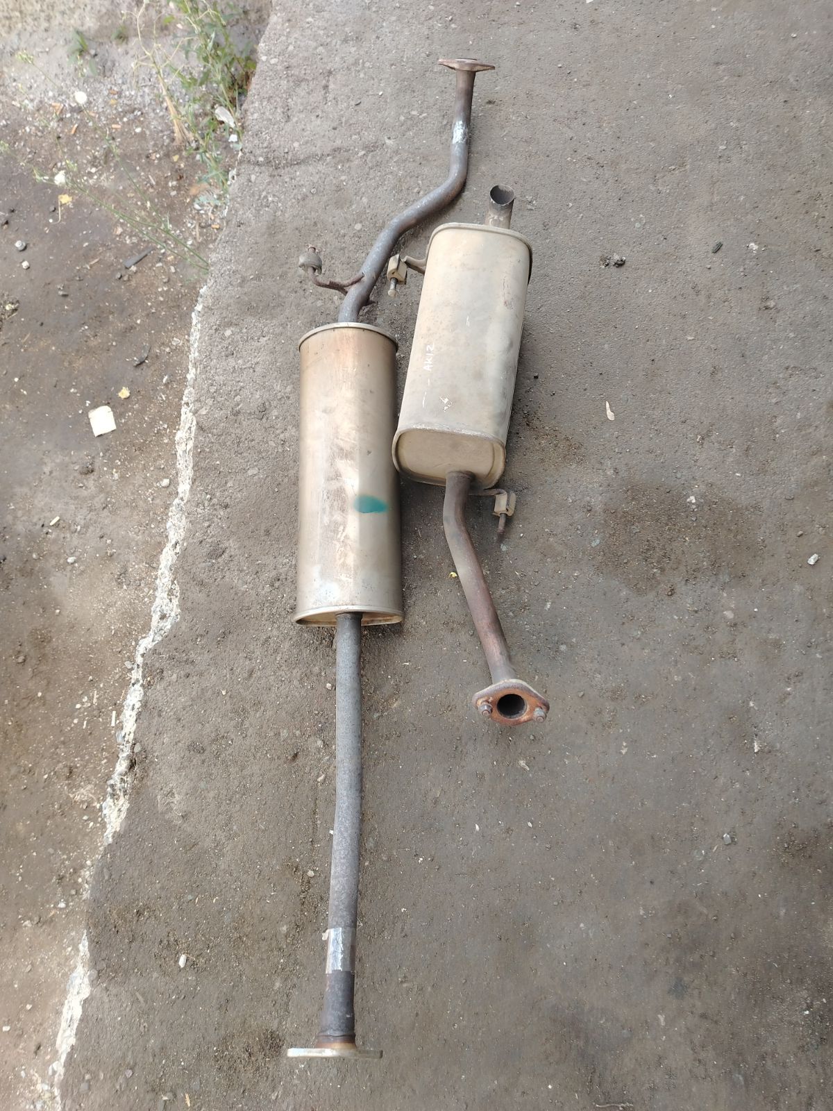 Глушитель на Nissan March AK12 CR12DE Фото 6