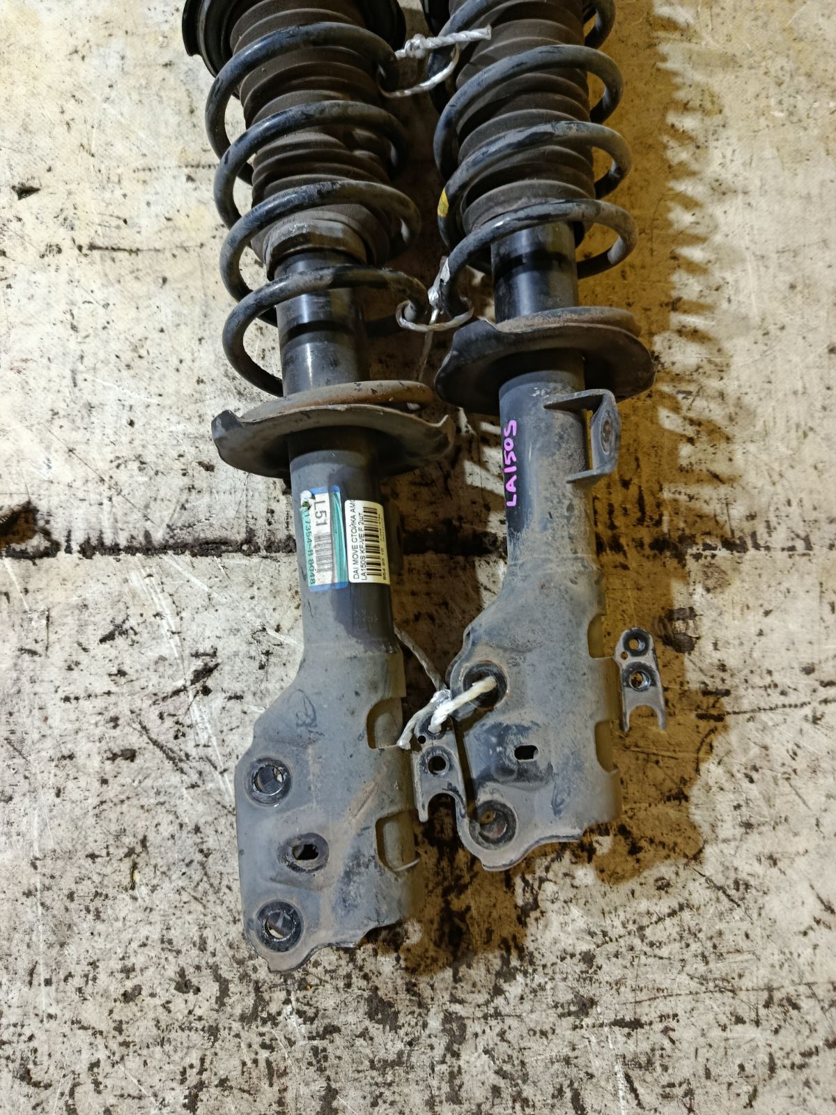 Стойка амортизатора на Daihatsu Move LA150S KF-VE Фото 5