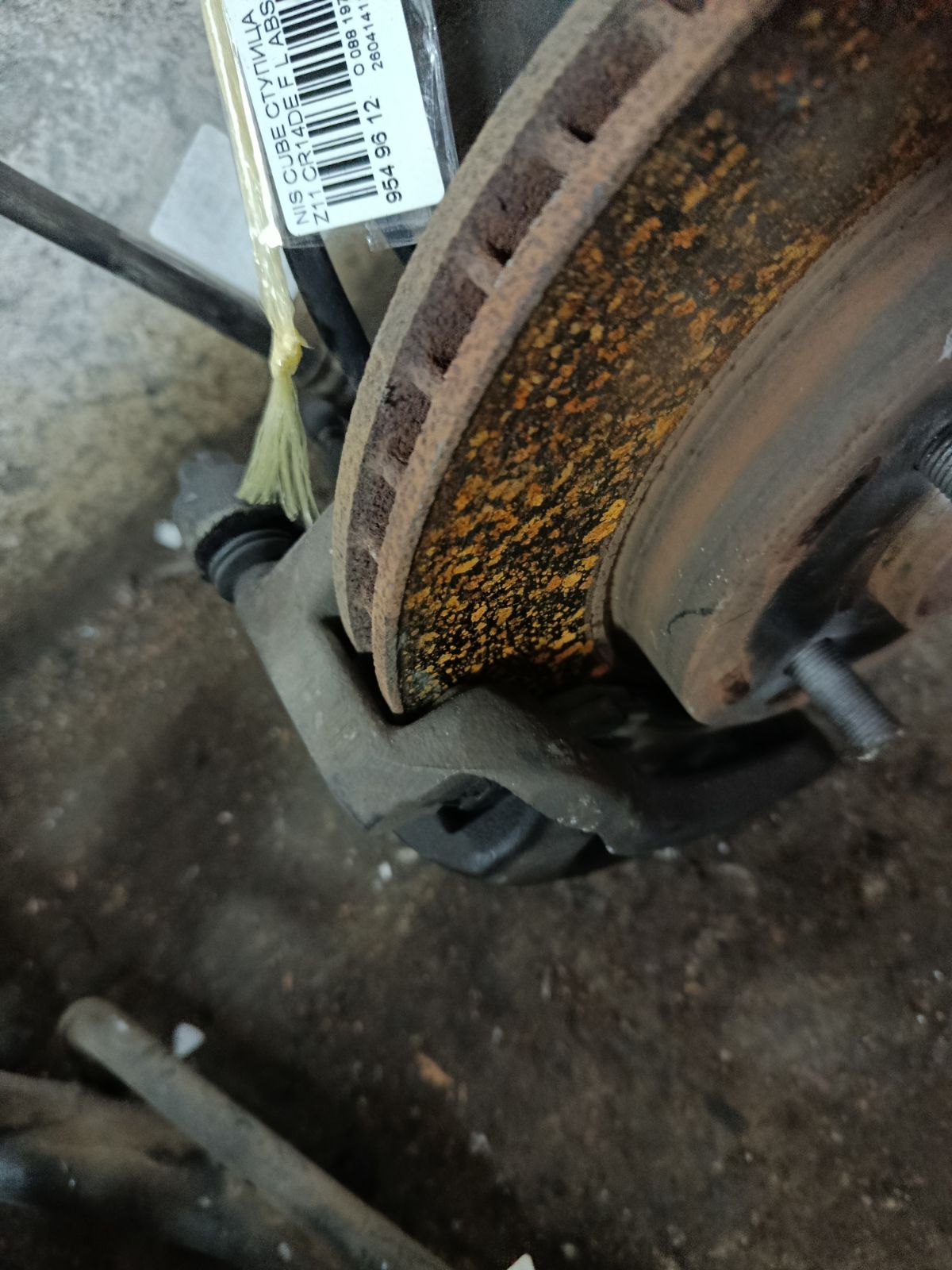 Ступица на Nissan Cube BGZ11 CR14DE Фото 5