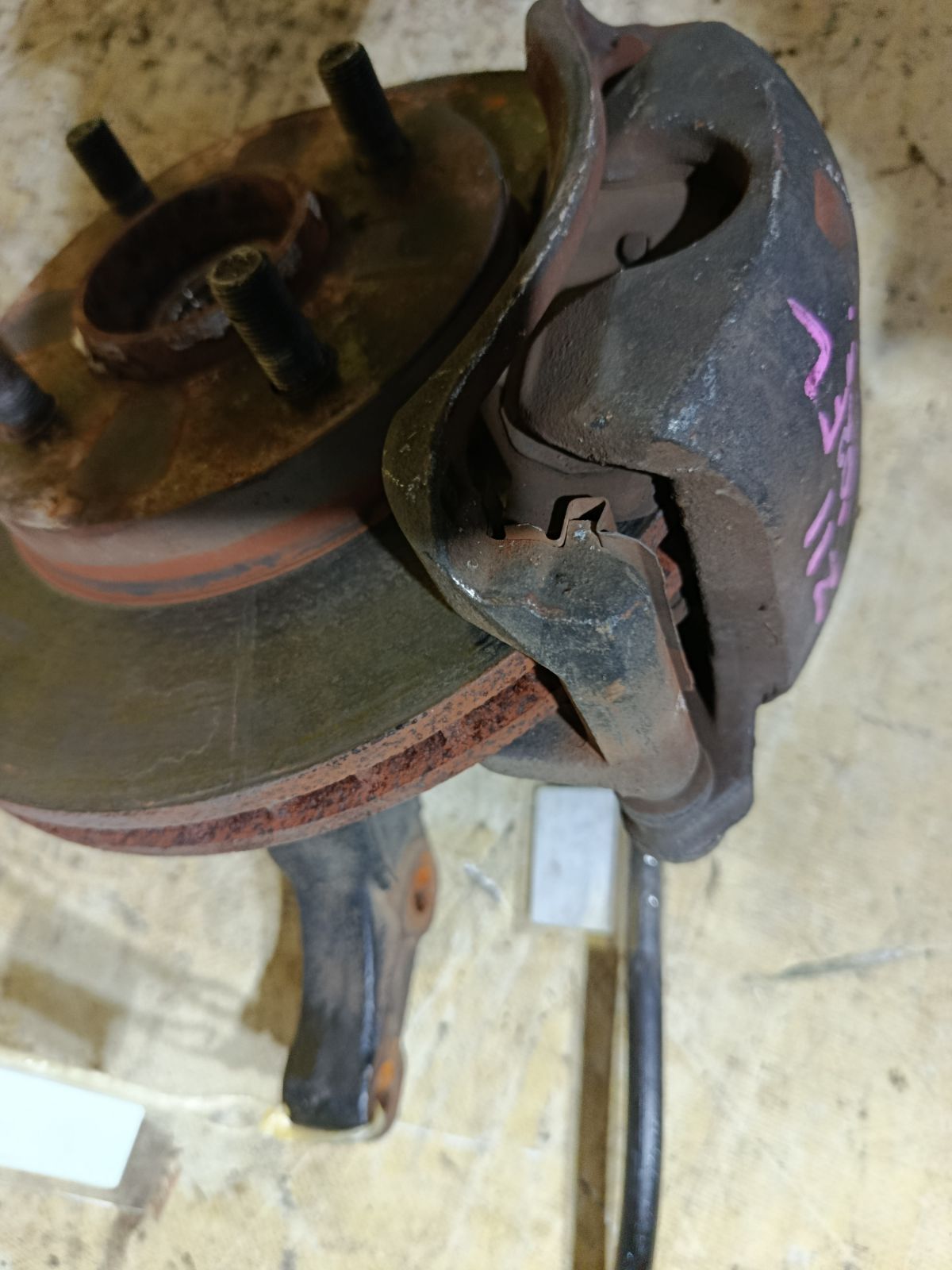 Ступица на Nissan Cube Z11 CR14DE Фото 2