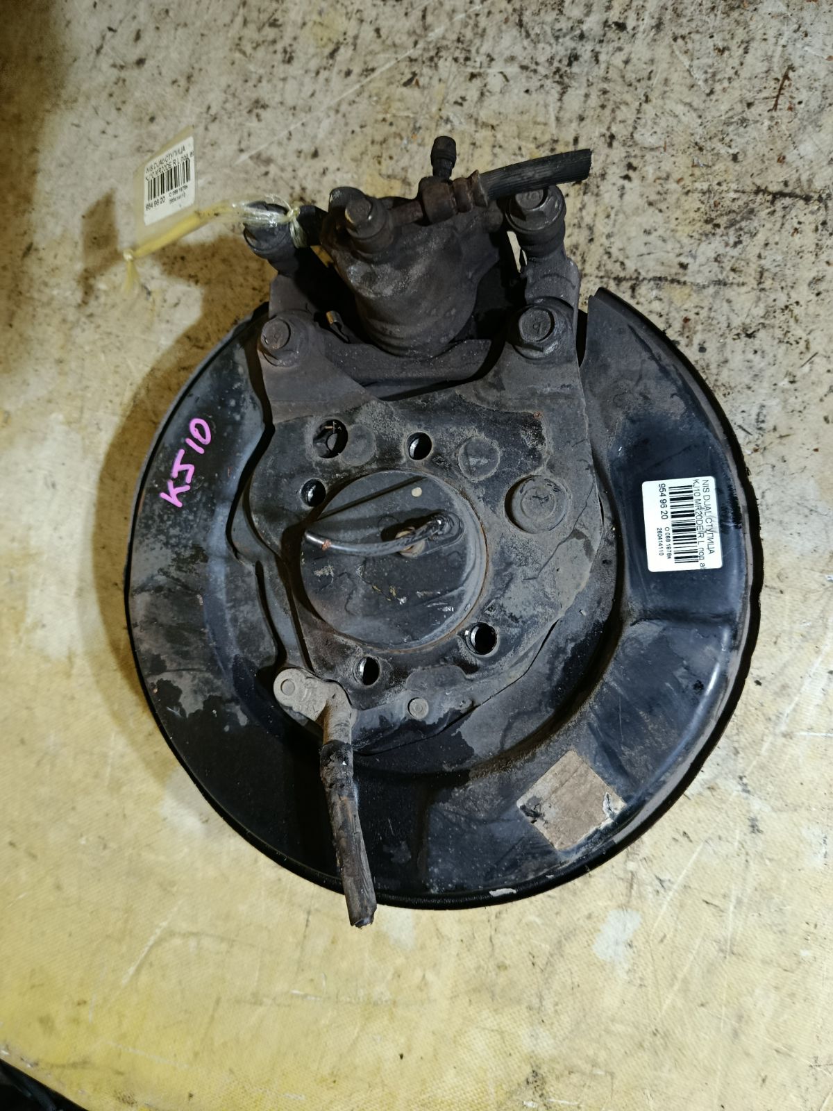 Ступица на Nissan Dualis KJ10 MR20DE Фото 3