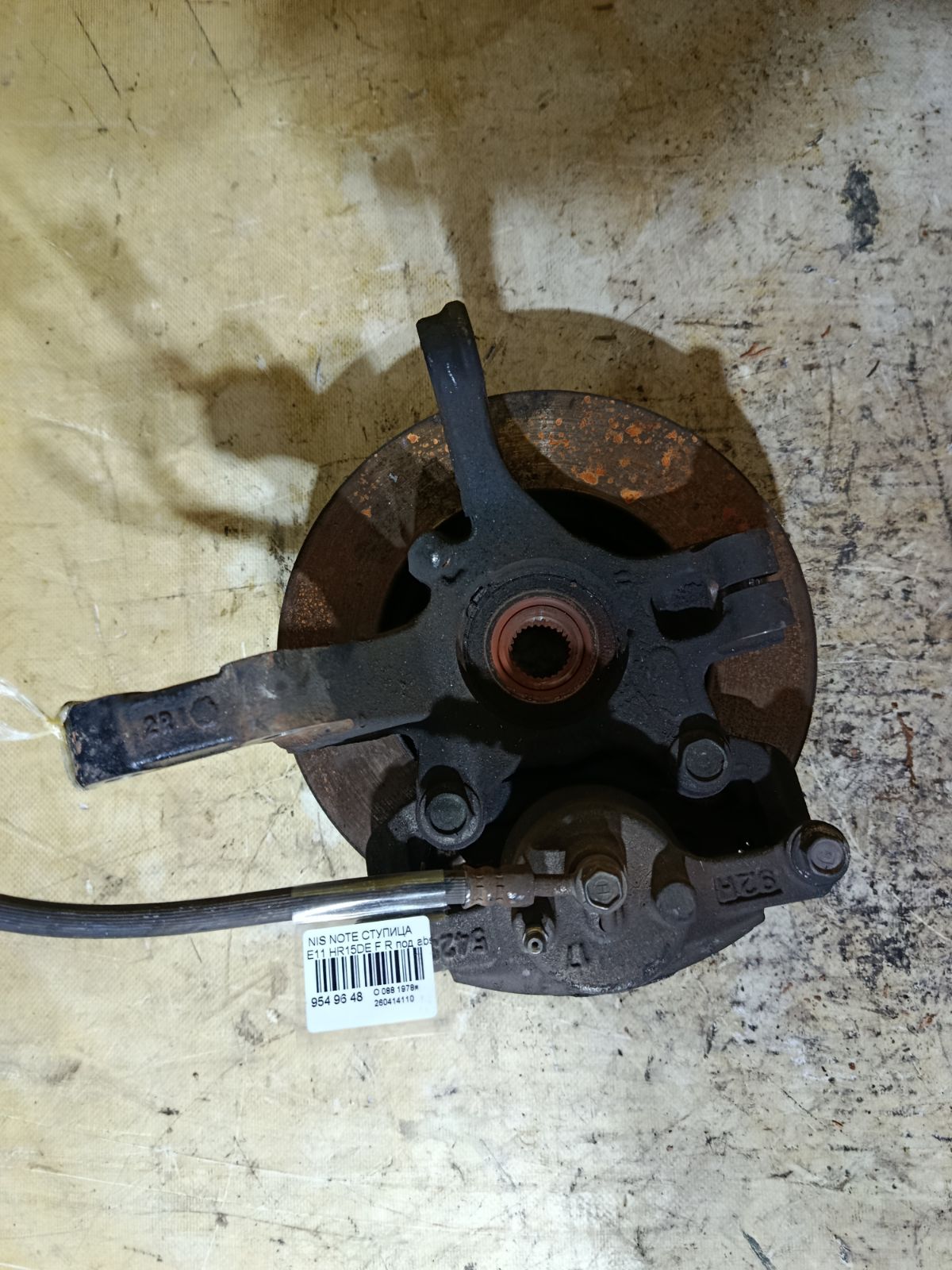 Ступица на Nissan Note E11 HR15DE Фото 3