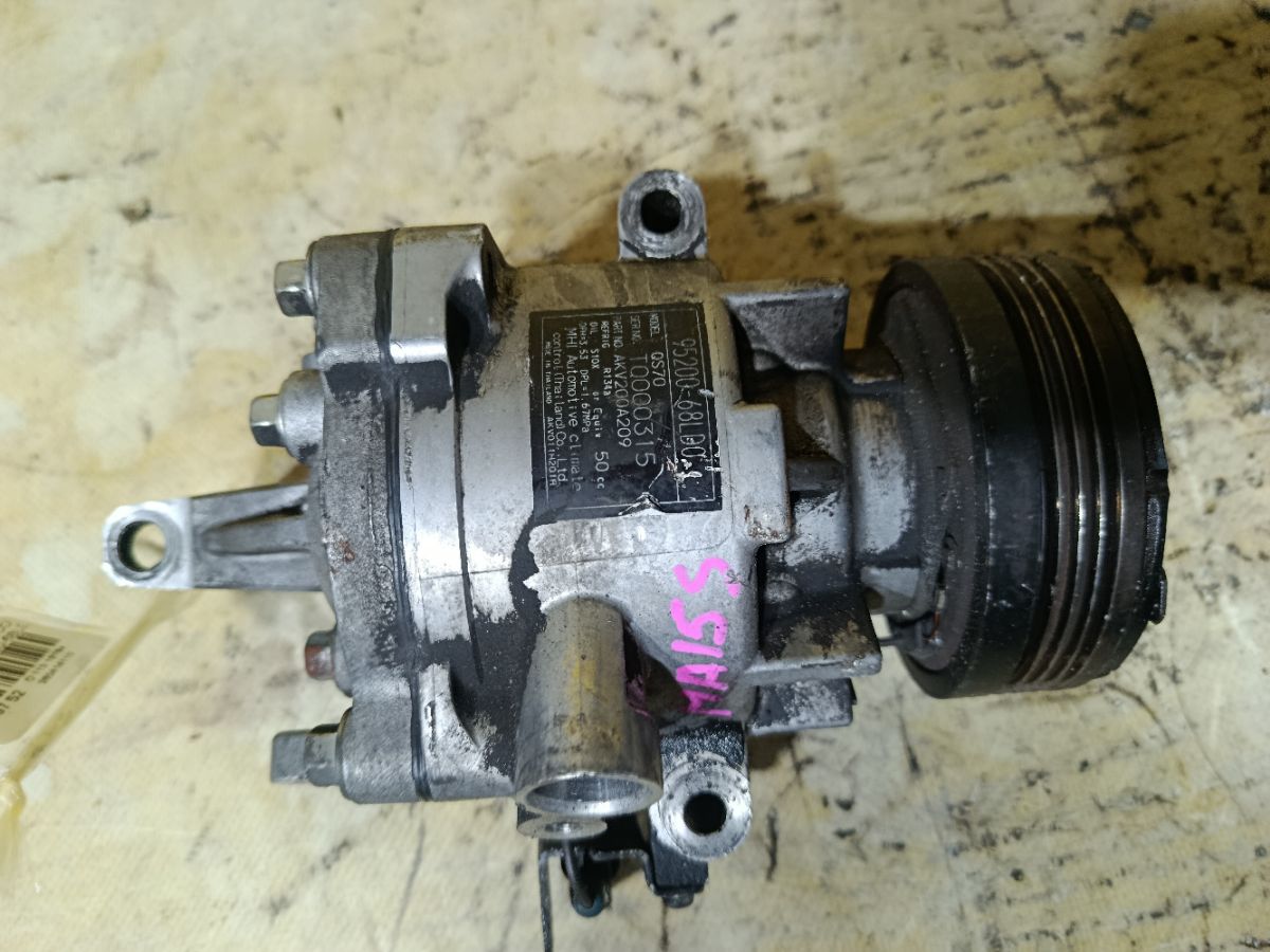 Компрессор кондиционера 95200-68LD0 на Suzuki Solio MA15S K12B Фото 5