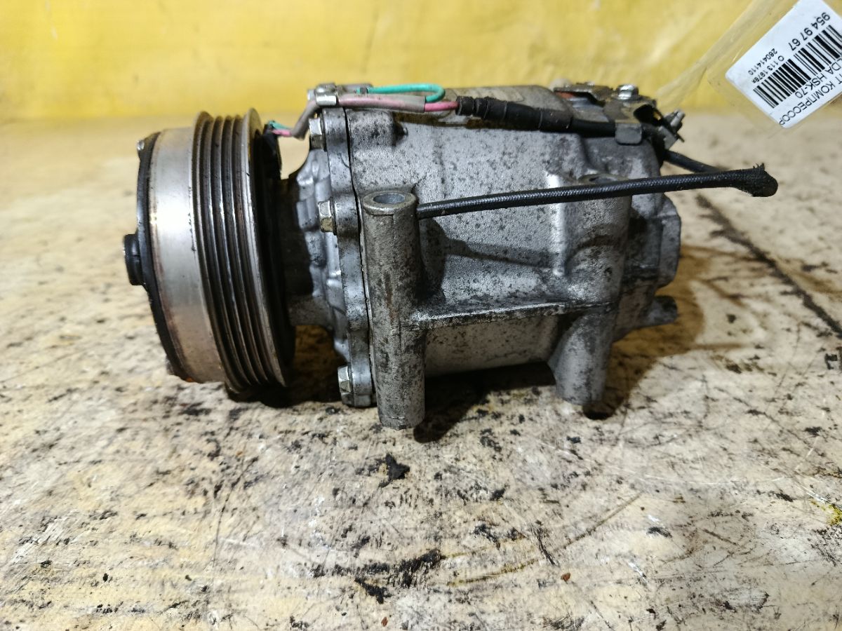 Компрессор кондиционера на Honda Fit Hybrid GP2 LDA Фото 4